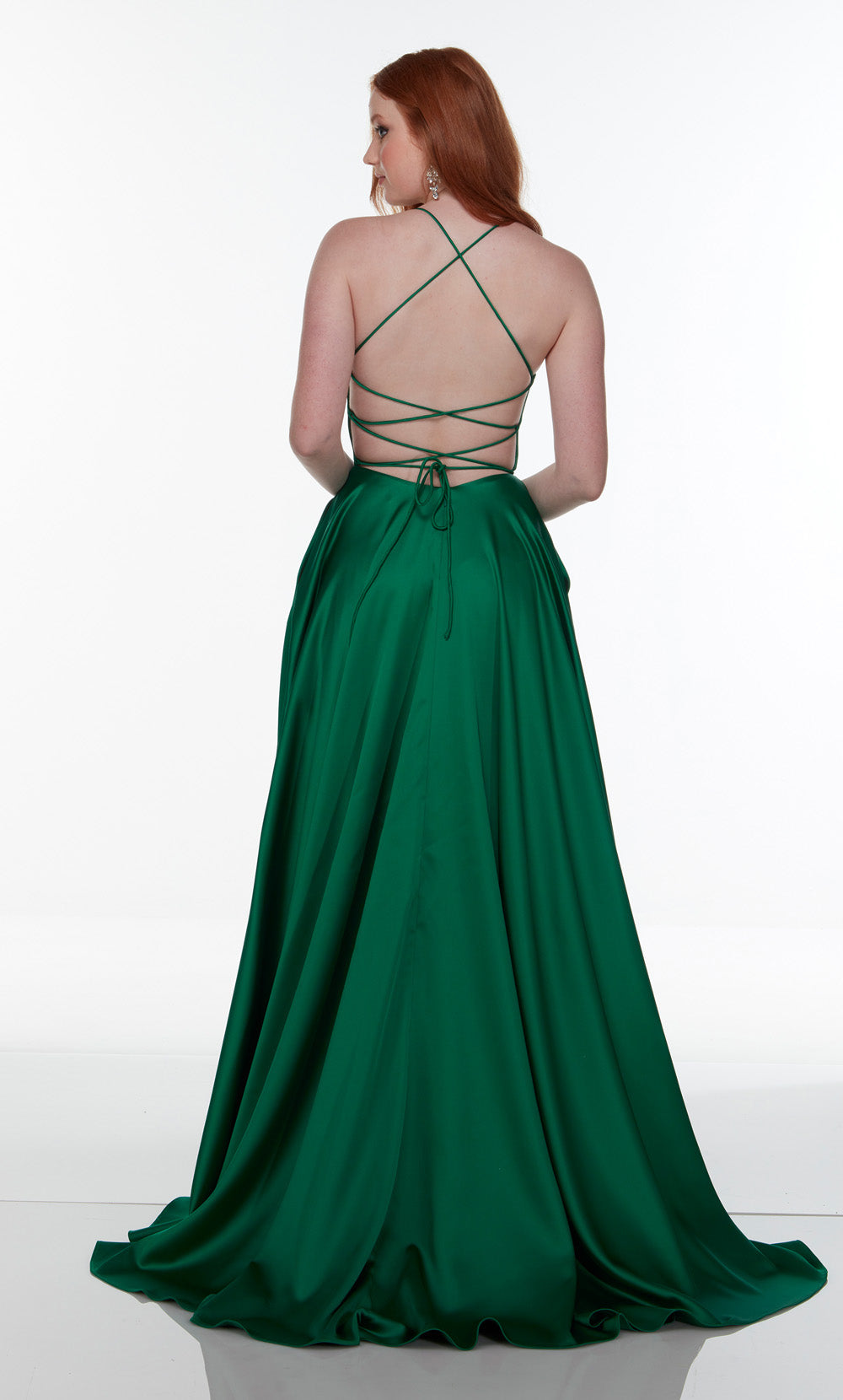 Alyce Paris 1722 The Secret Dress - Abito fluido a fessura lunga durata