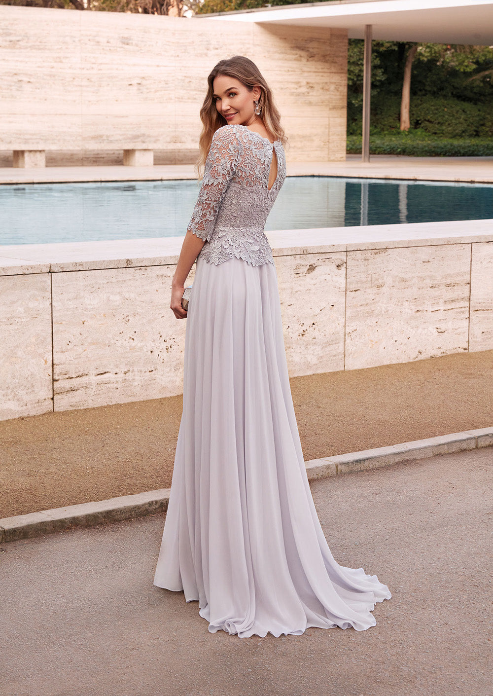 Alyce Paris 27470 Illusion d'occasion spéciale plus robe fluide taille