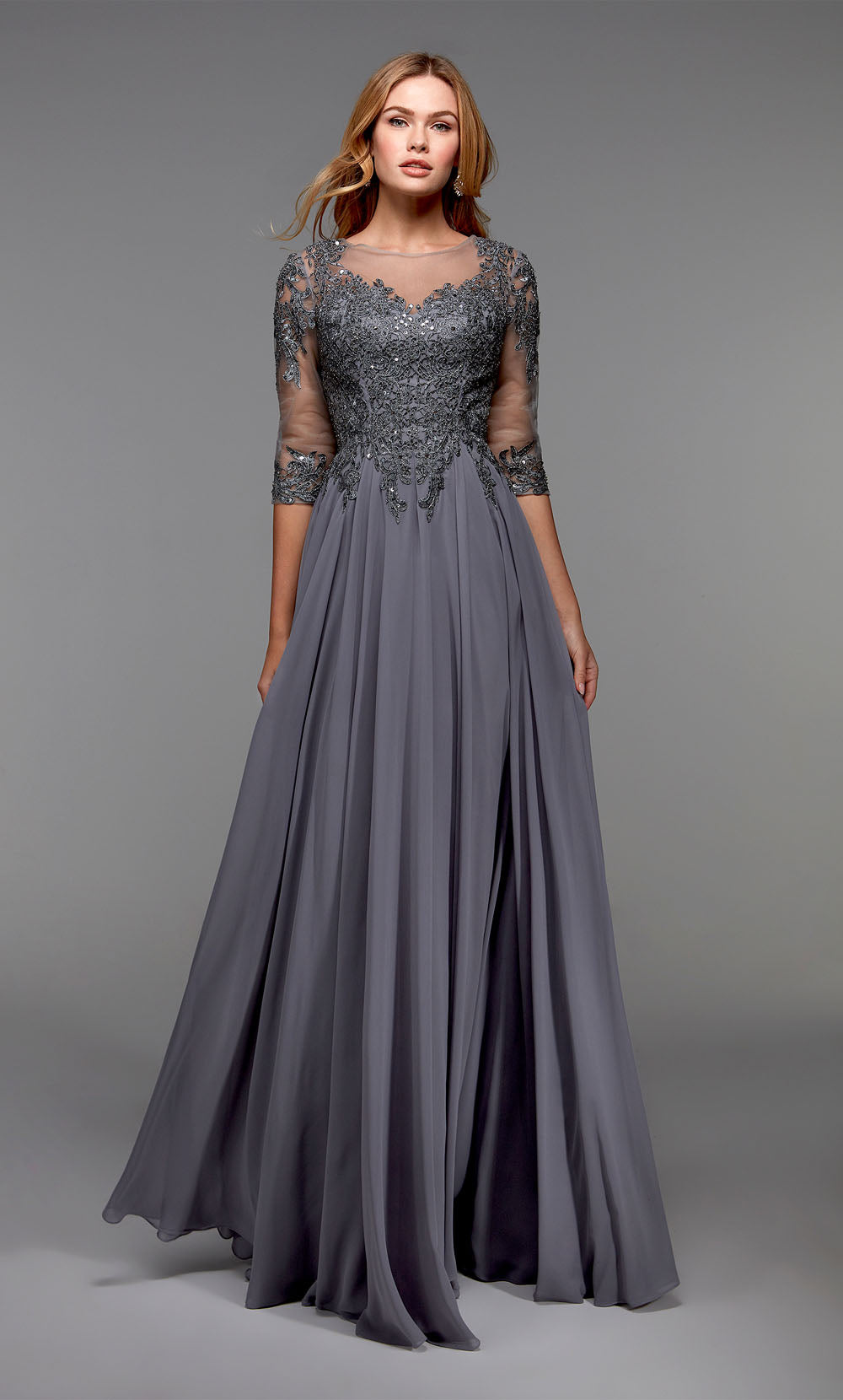 Alyce Paris 27474 Специальное событие иллюзия иллюзия скромное платье