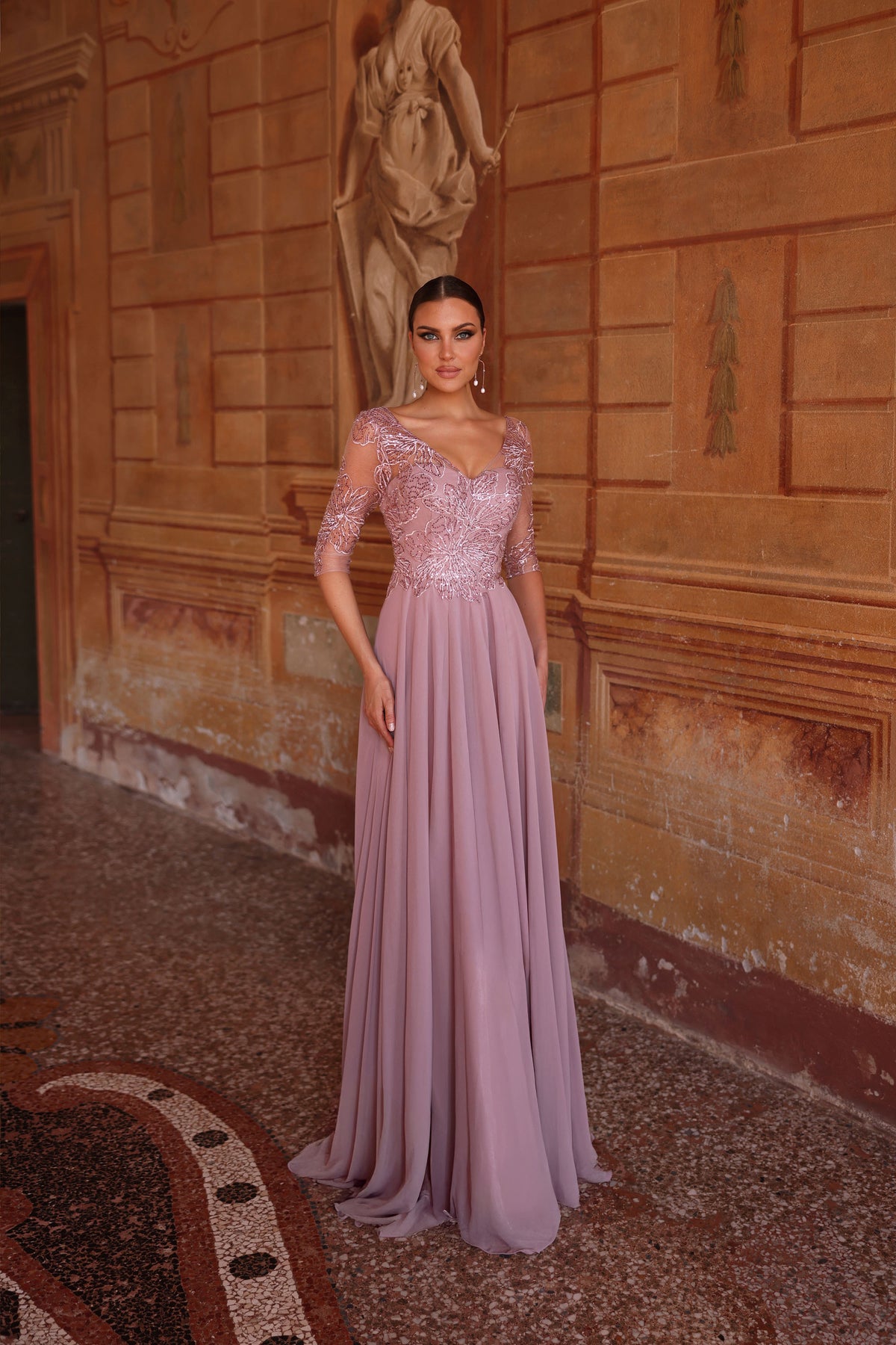 Alyce Paris 27475 Illusion d'occasion spéciale plus robe fluide taille