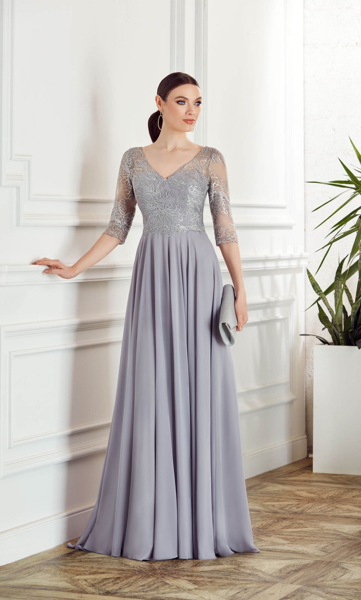 Alyce Paris 27475 Illusion d'occasion spéciale plus robe fluide taille