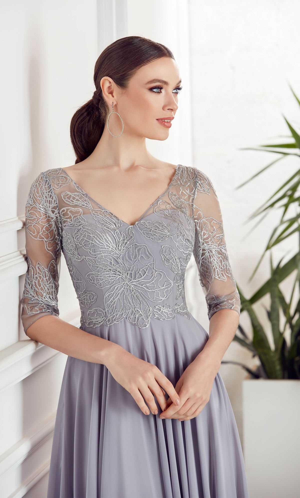 Alyce Paris 27475 Illusion d'occasion spéciale plus robe fluide taille