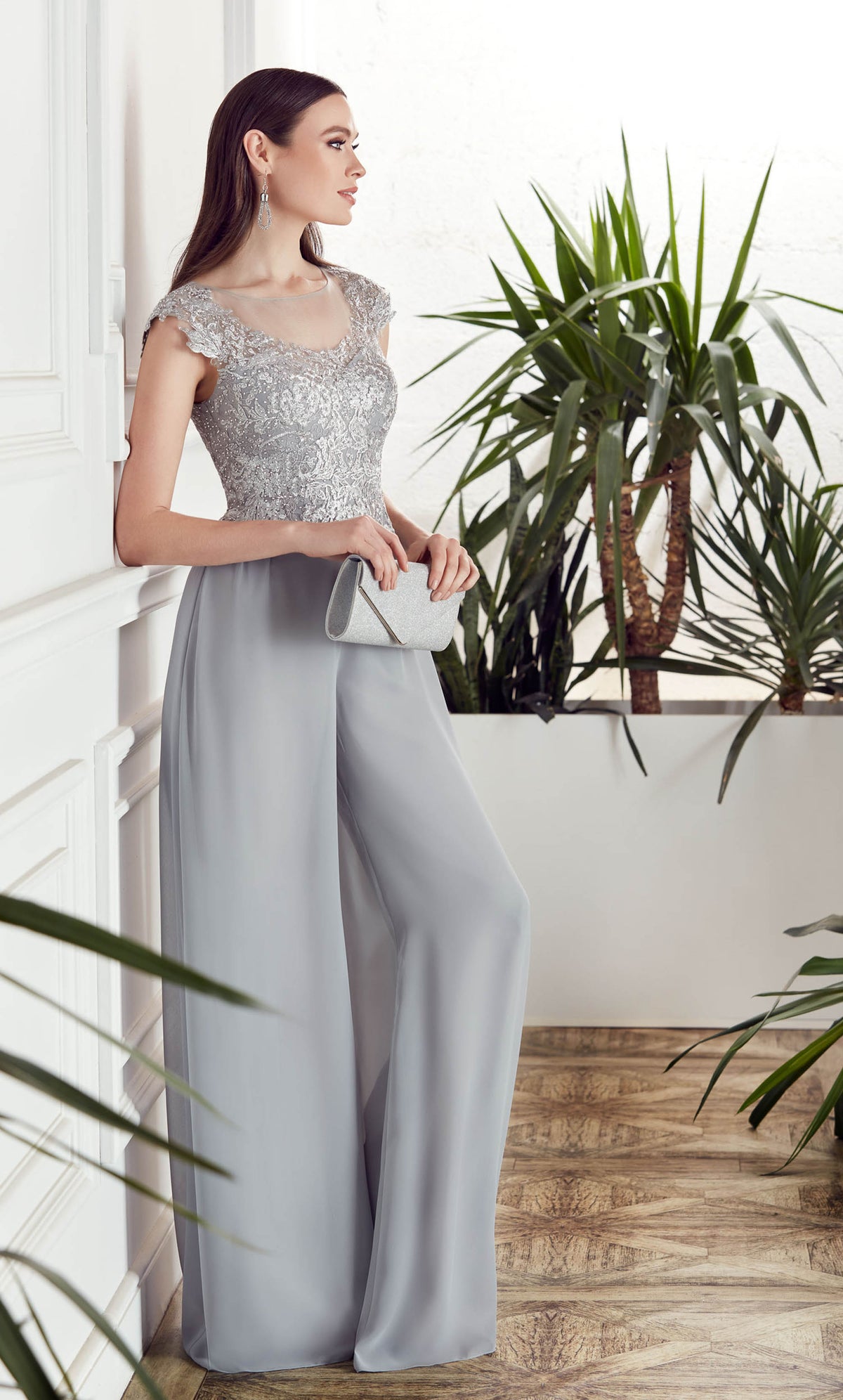 Alyce Paris 27488 Occasion spéciale Illusion Robe de combinaison ornée