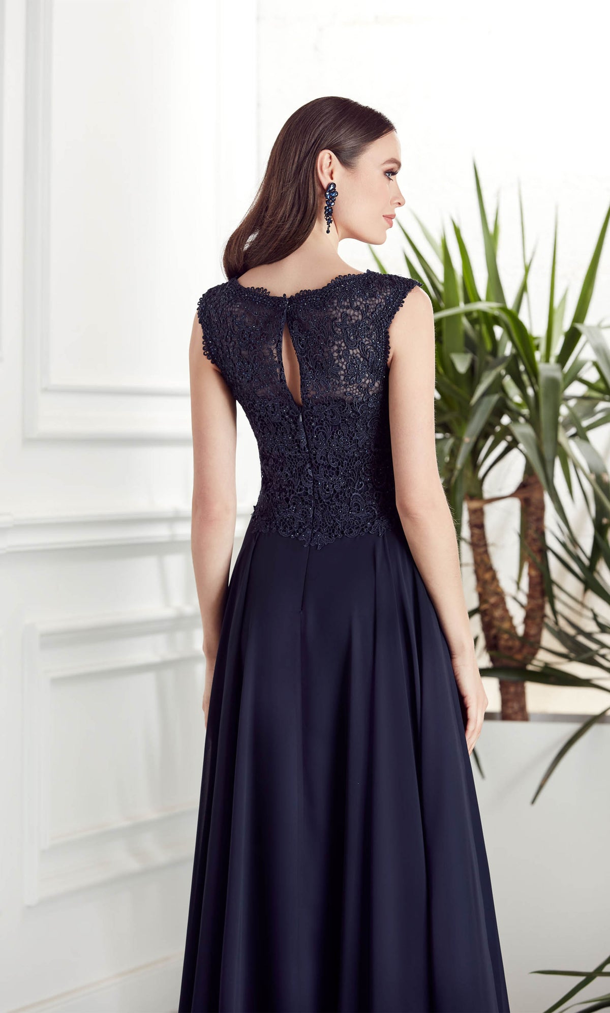 Alyce Paris 27504 Special Enduce Illusion Chic Flowy Dress