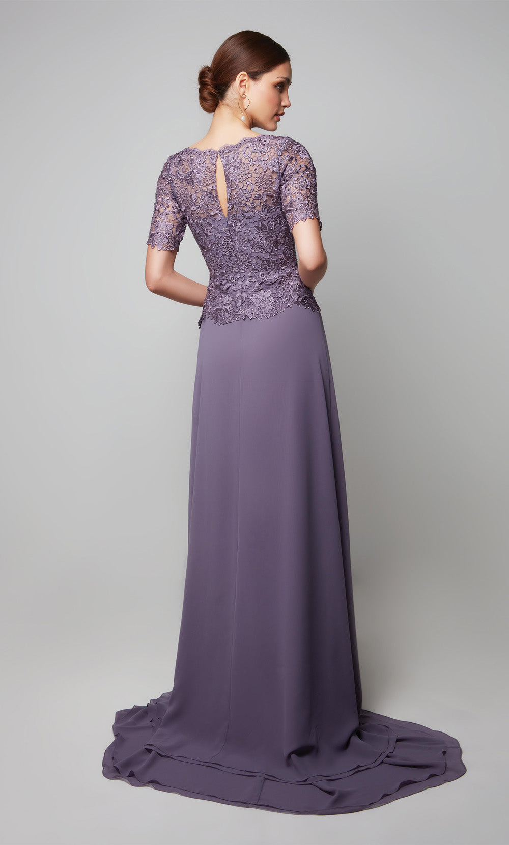 Alyce Paris 27556 Occasion spéciale Illusion modeste robe droite