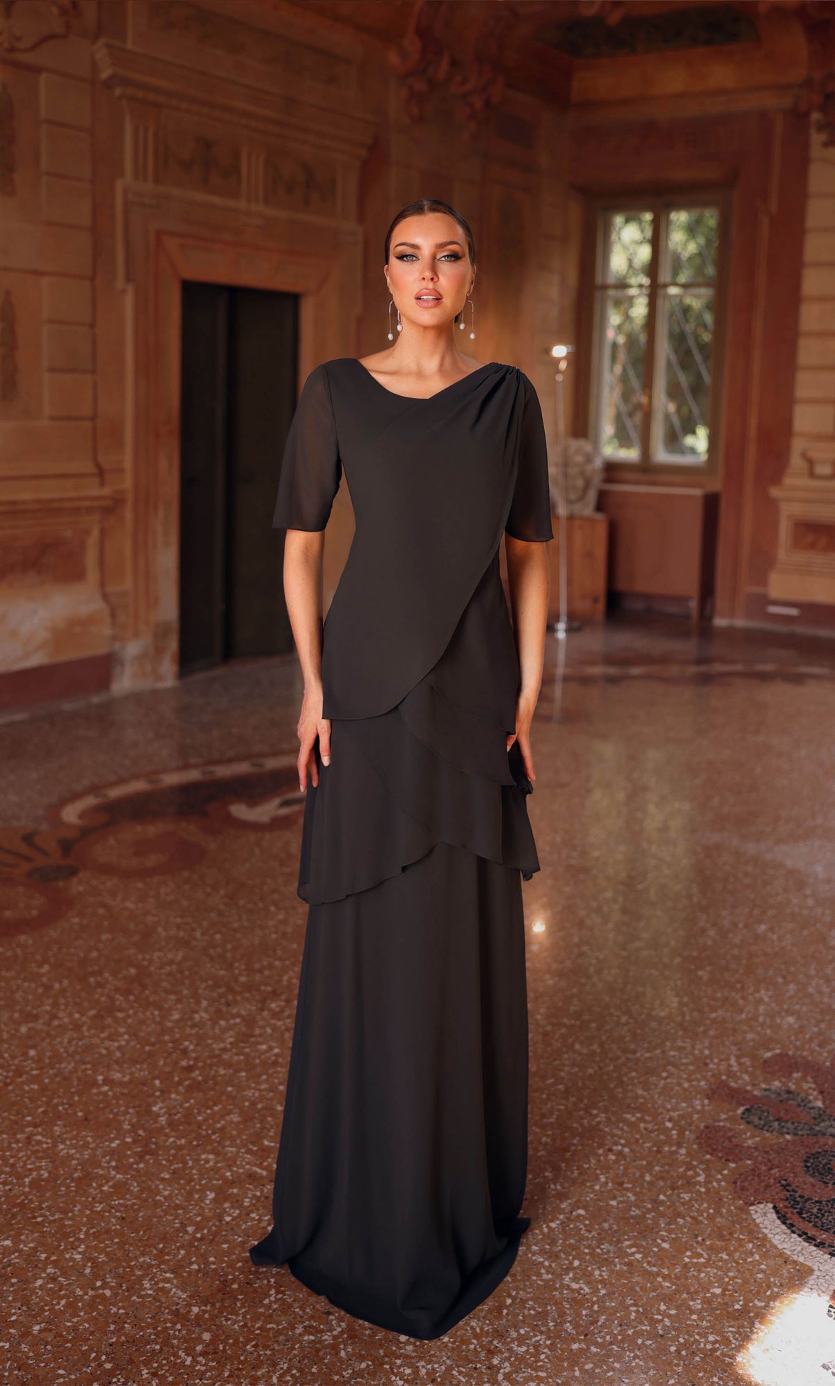 ALYCE Paris 27593 Special Occasion Scoop Plus Size Straight Dress
