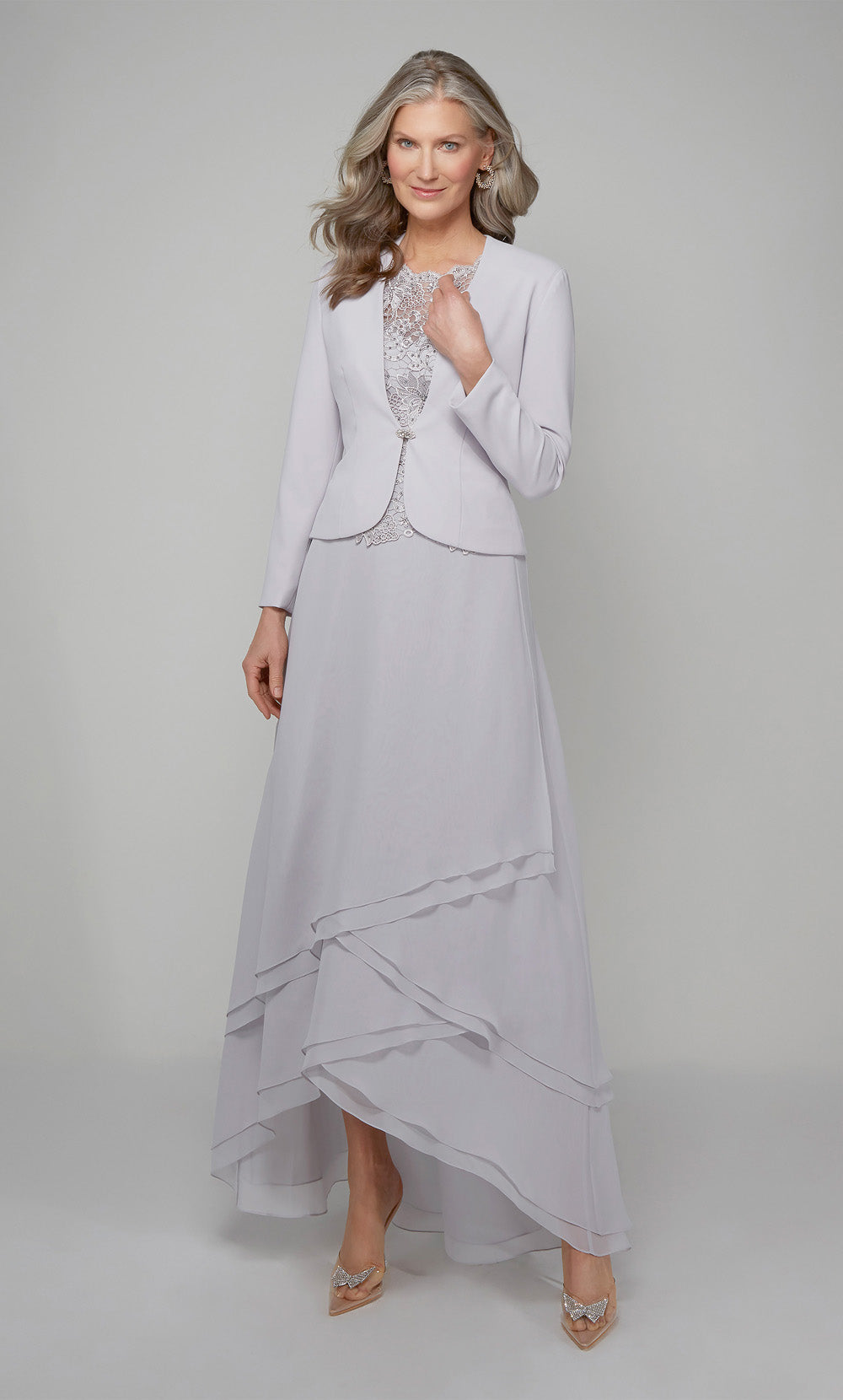 Alyce Paris 27608 Illusion d'occasion spéciale ébouriffait une robe de ligne