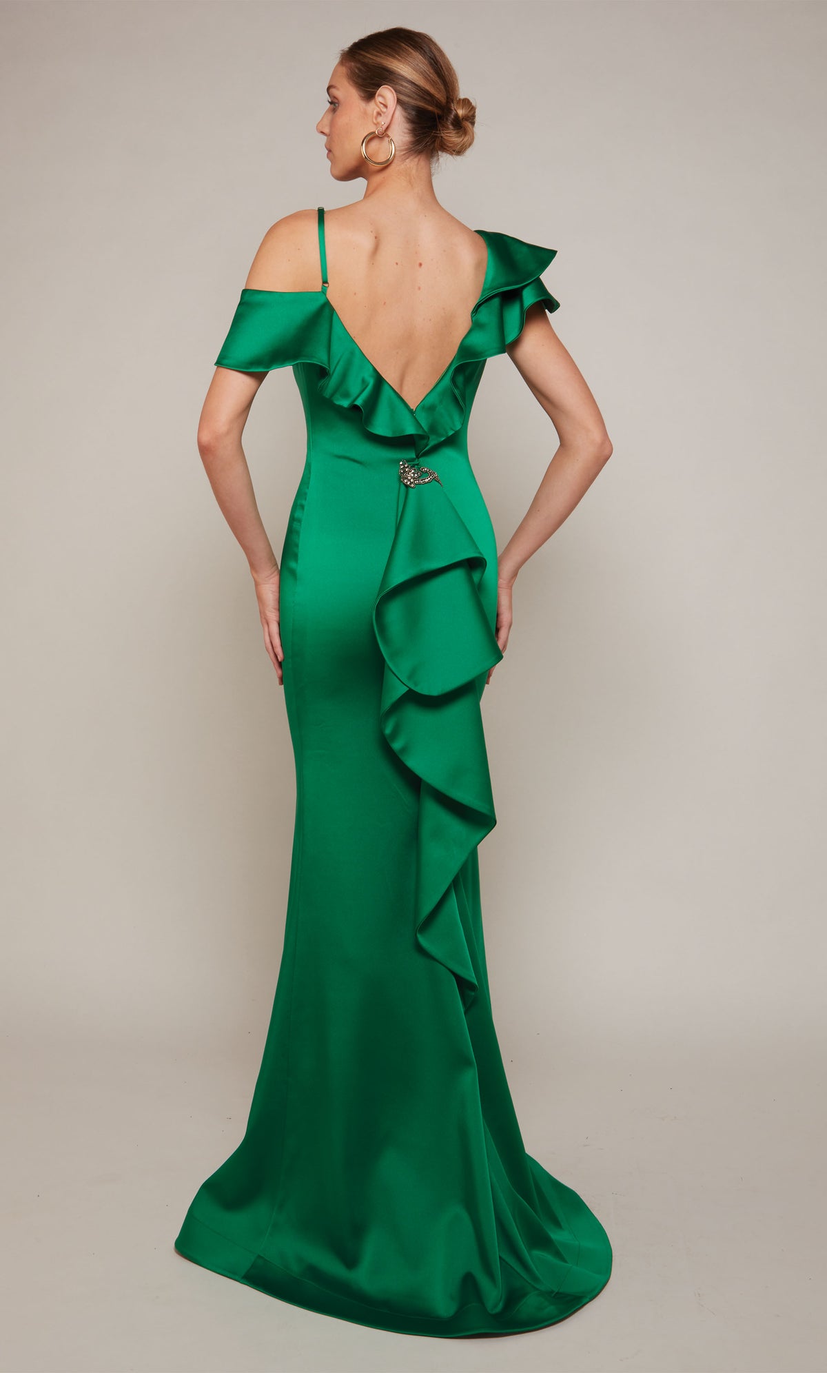 ALYCE Paris 27691 Special Occasion One Shoulder Neckline Ruffles Mermaid Dress