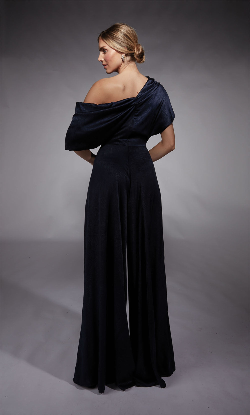 Alyce Paris 27743 Special Dishinling One Shoulder 겸손한 점프 수트 드레스