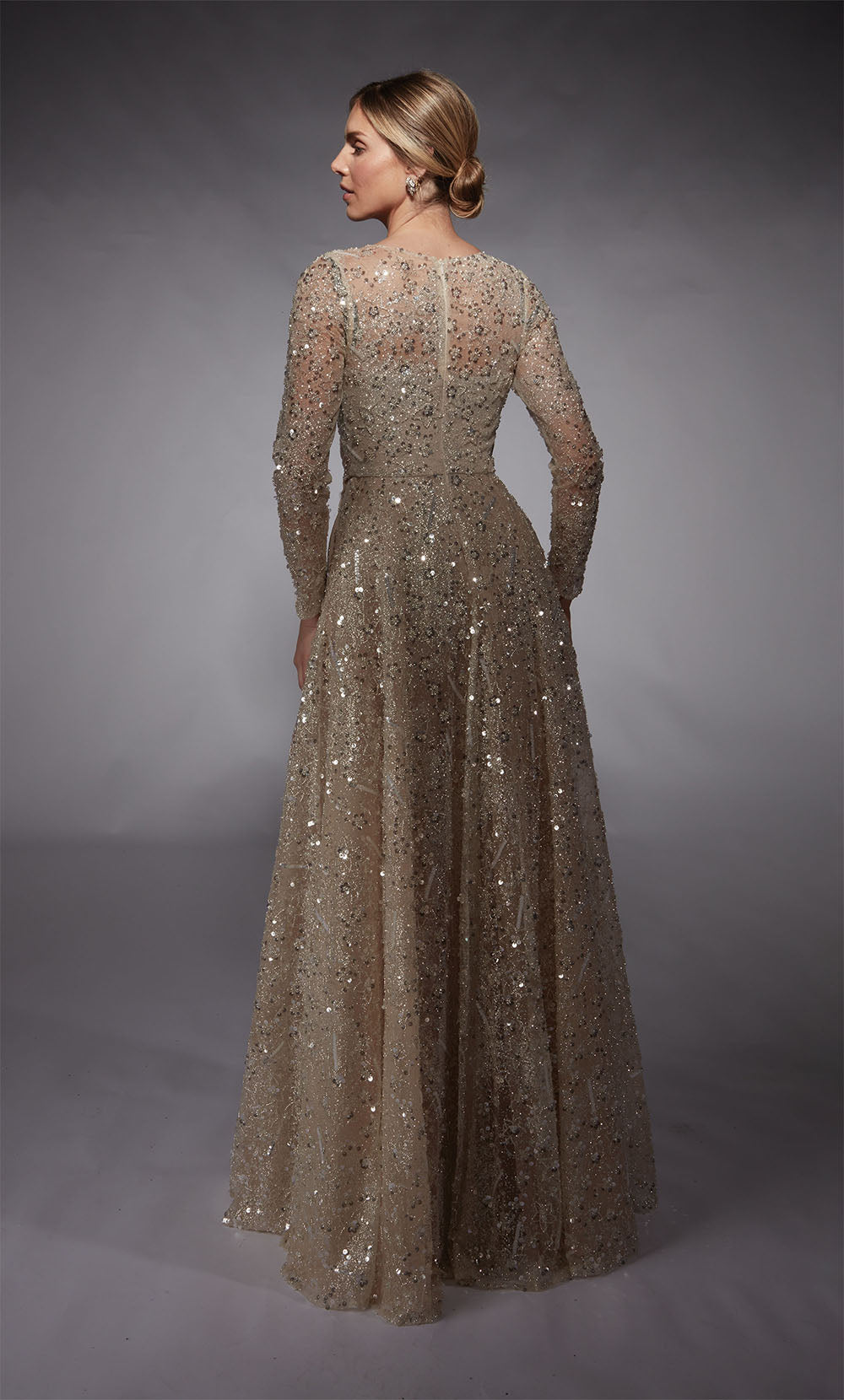 Alyce Paris 27757 Special Disusion Shimmery/Sparkly 라인 드레스