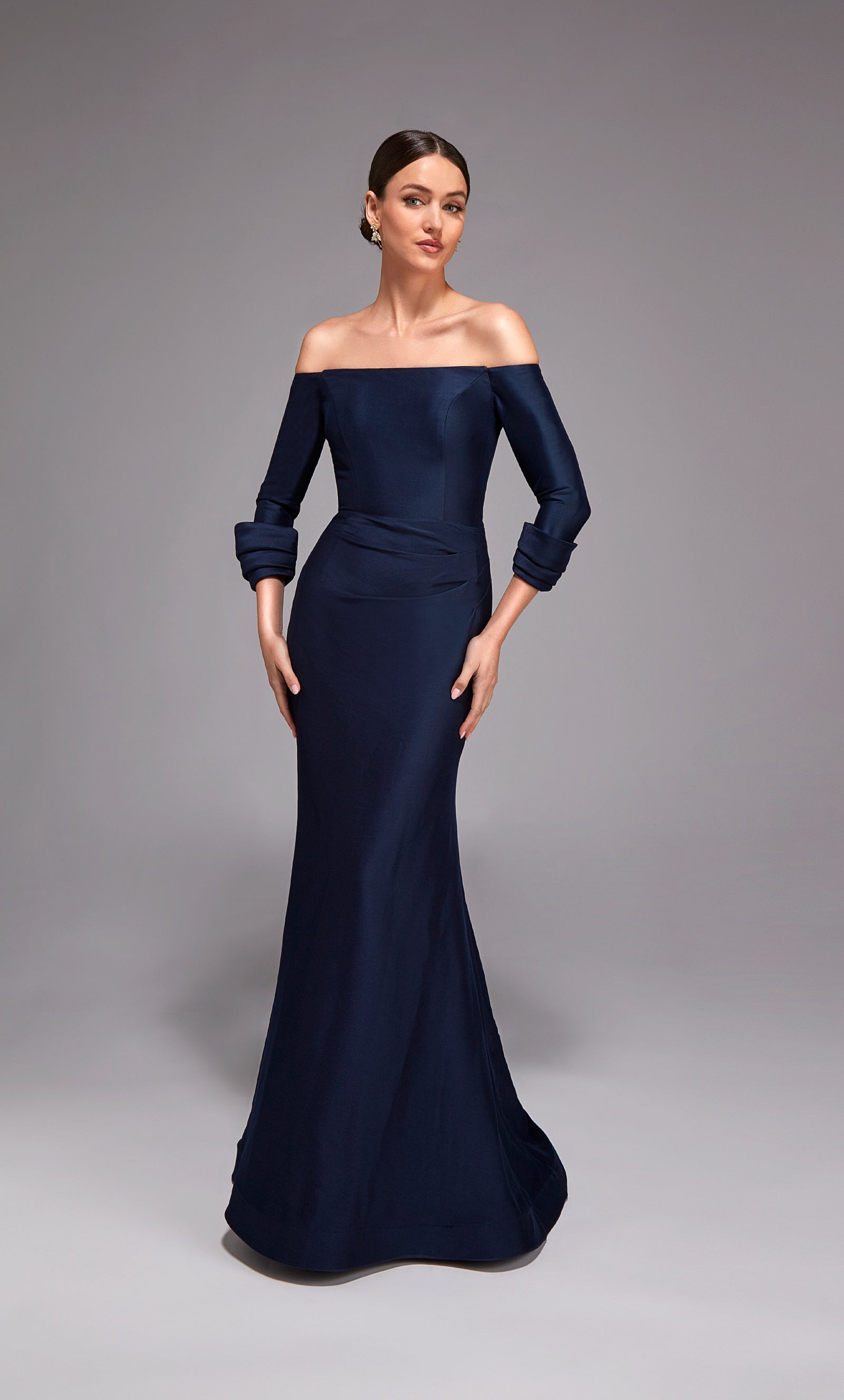 Alyce Paris 27782 Occasione speciale fuori dalla spalla scottatura chic fit n flare abito