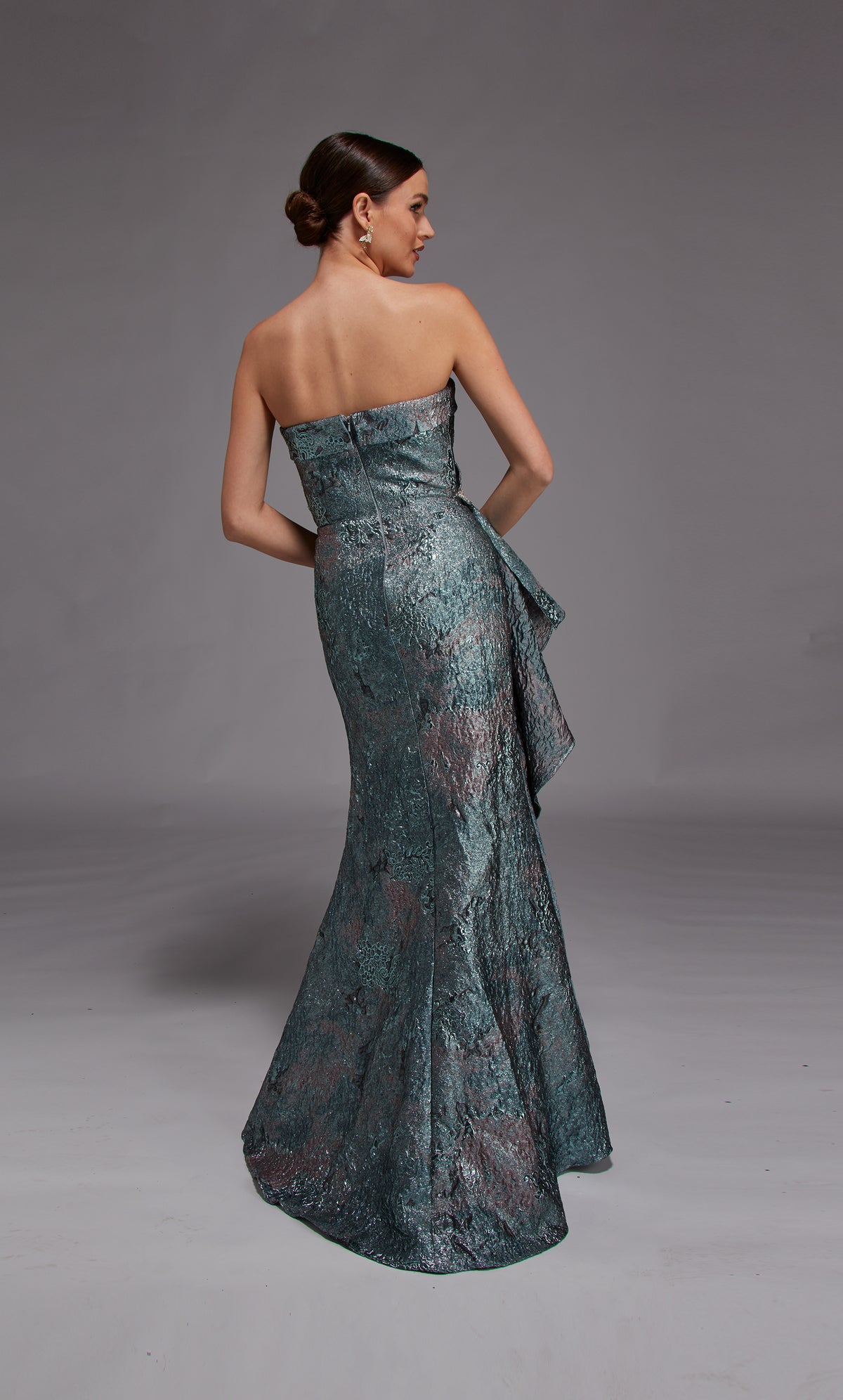 Alyce Paris 27818 Special Dishinling Strapless Neckline Chic Fit and Flare Dress