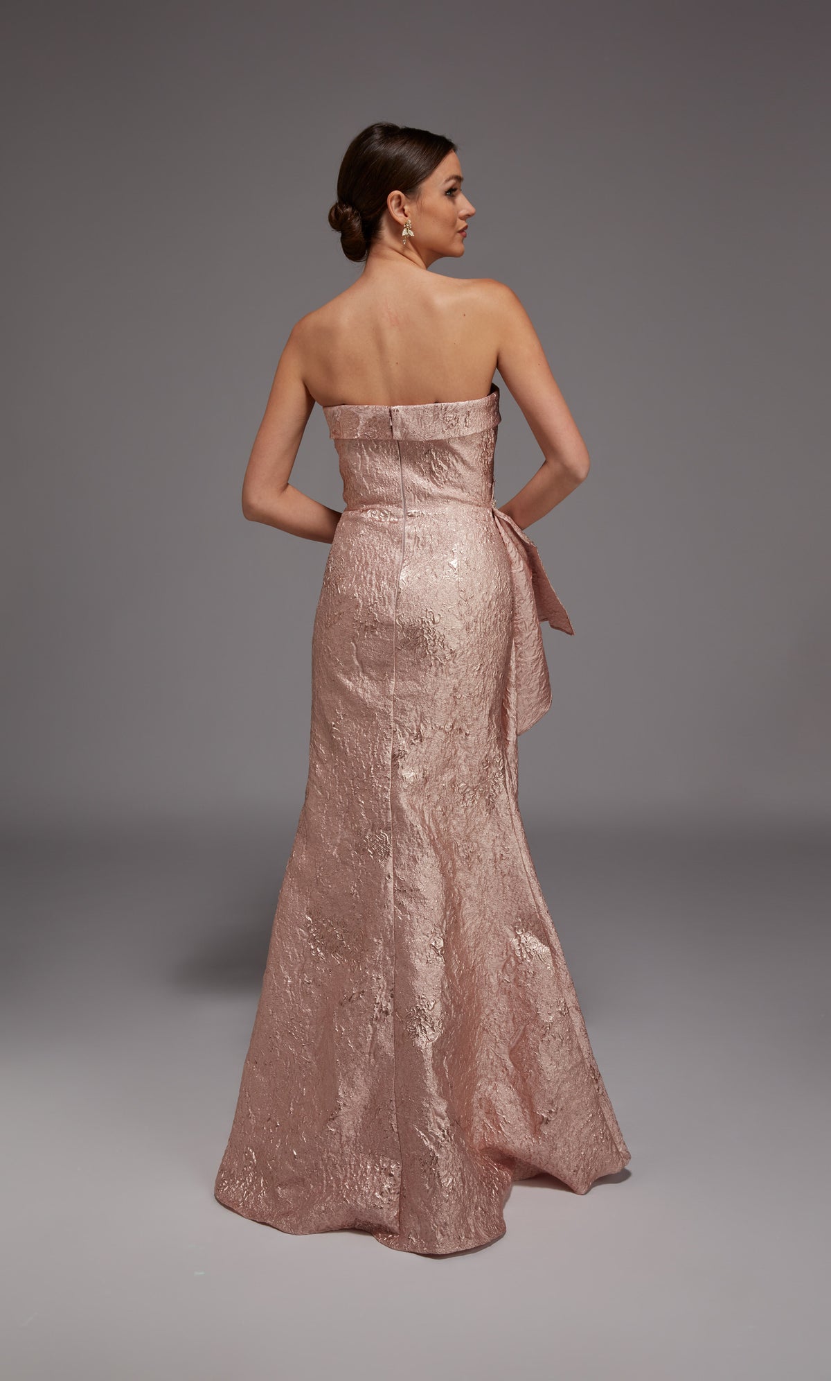Alyce Paris 27818 Special Dishinling Strapless Neckline Chic Fit and Flare Dress