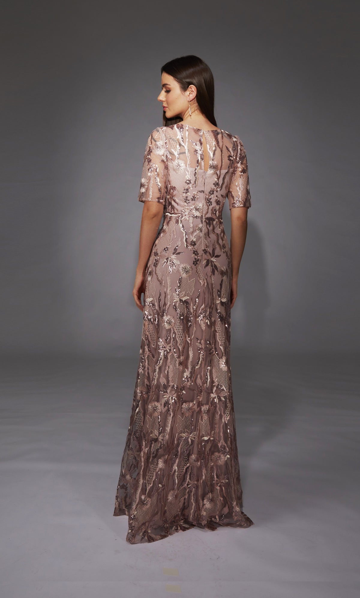 Alyce Paris 27819 Besonderer Anlass Illusion Ausschnitt Chic Straight Dress