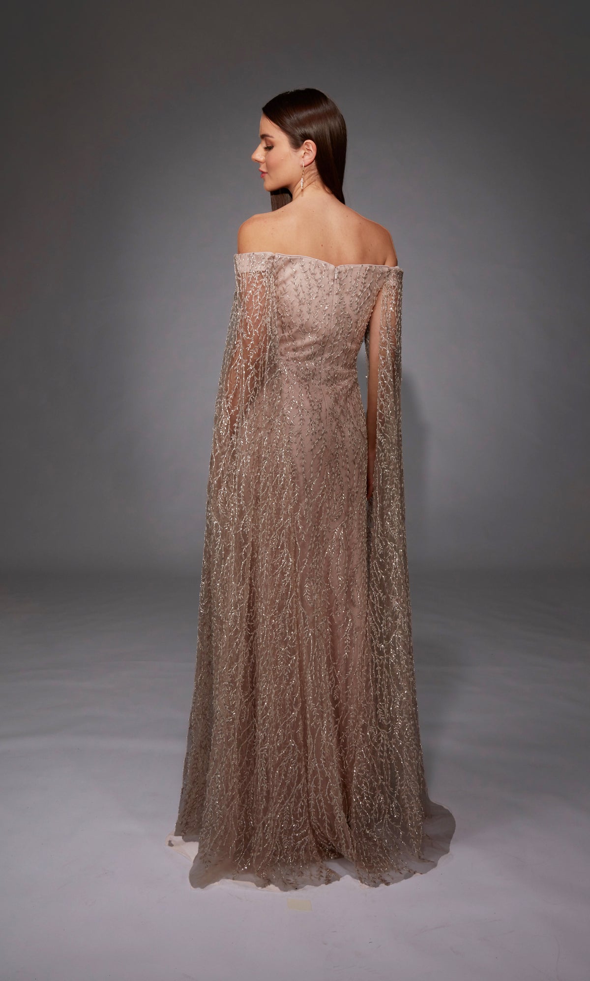 Alyce Paris 27821 Особый случай от плечевого вырезок, украшенное платьем Fit N Flare