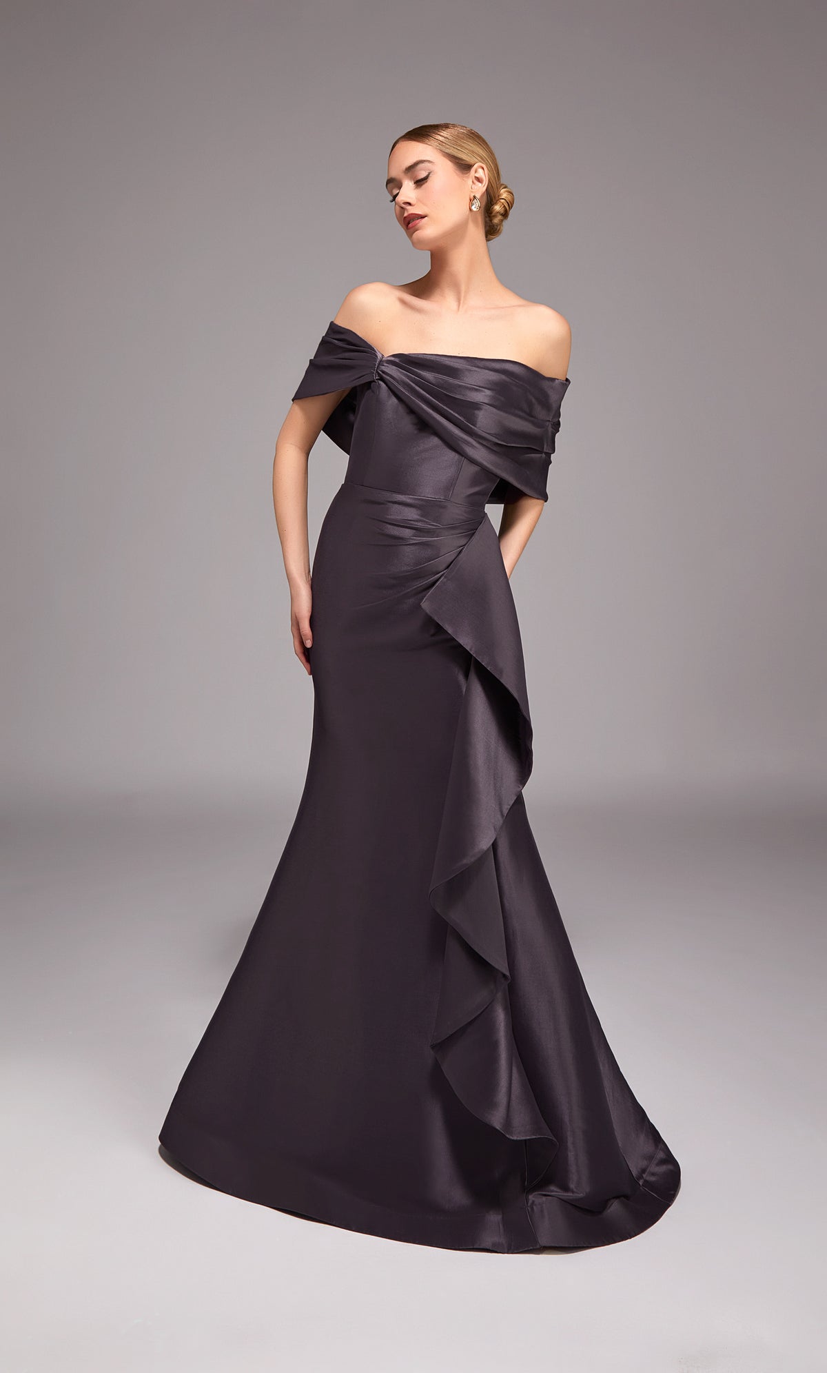 Alyce Paris 27822 Ocasión especial fuera del hombro Vestido de sirena elegante