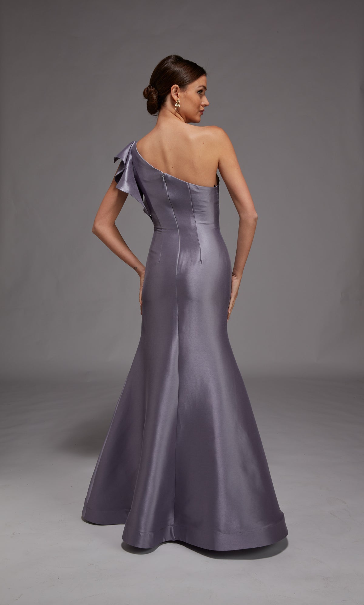 Alyce Paris 27826 Special Dishinling One Shoulder Neckline Ruffles Mermaid Dress