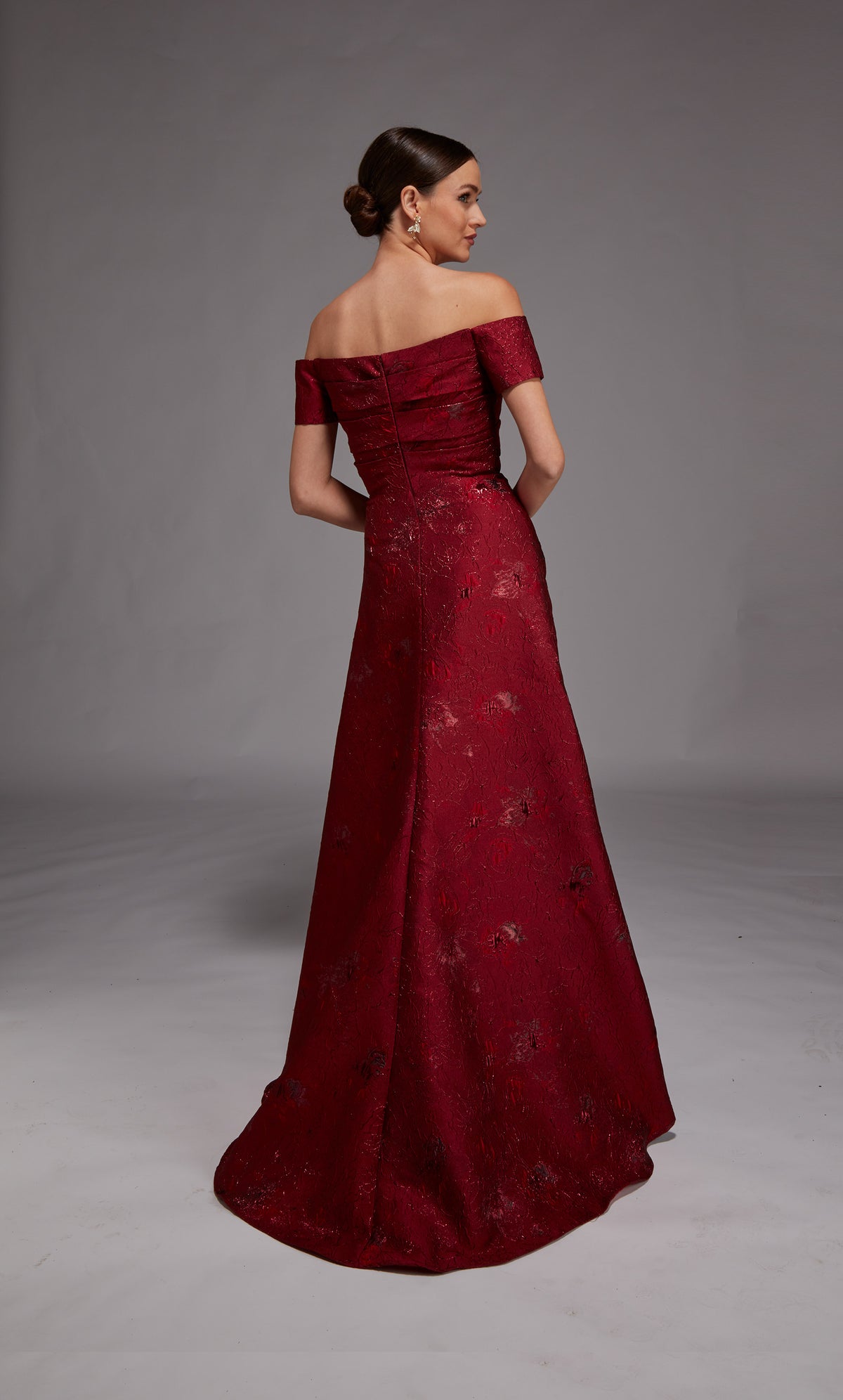 Alyce Paris 27828 Besonderer Anlass vom Schulterausschnitt gerissen/drapierte ein Linienkleid