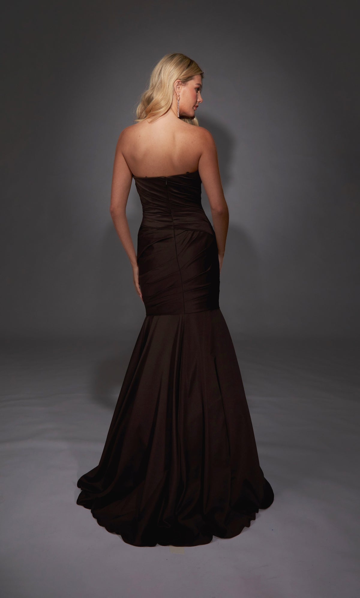 Alyce Paris 27836 어깨 목 라인에서 특별한 날 Ruched/Draped Mermaid Dress