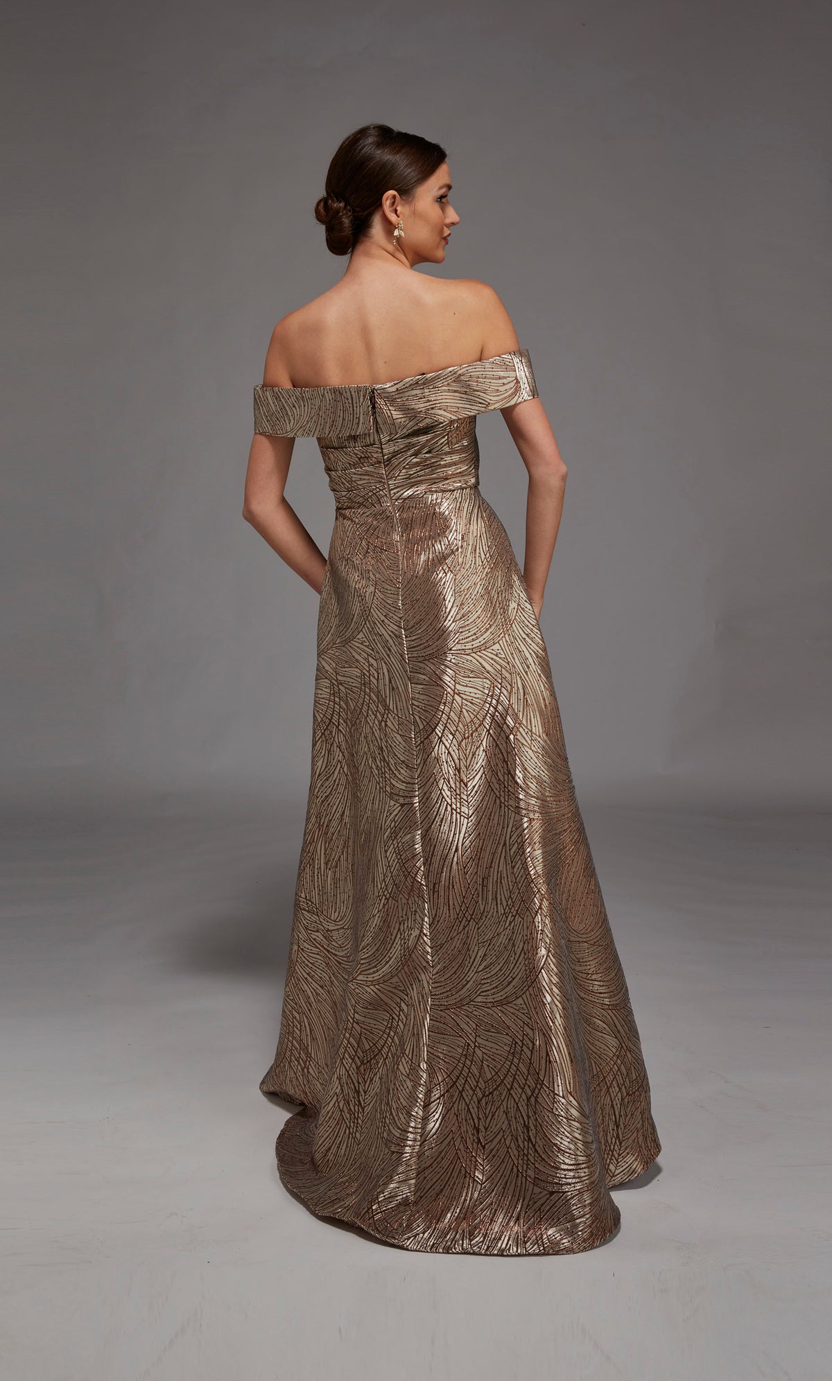 Alyce Paris 27844 Besonderer Anlass vom Schulterausschnitt elegant ein Linienkleid