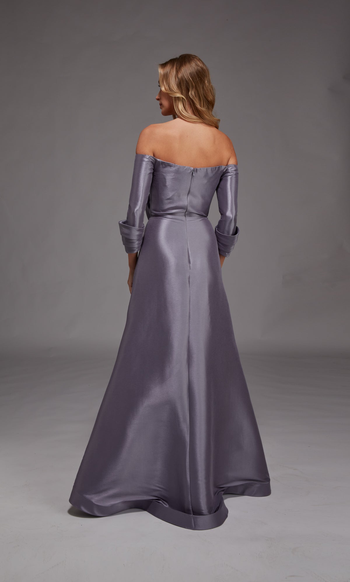 ALYCE Paris 27859 Special Occasion Off The Shoulder Neckline Chic A Line Dress