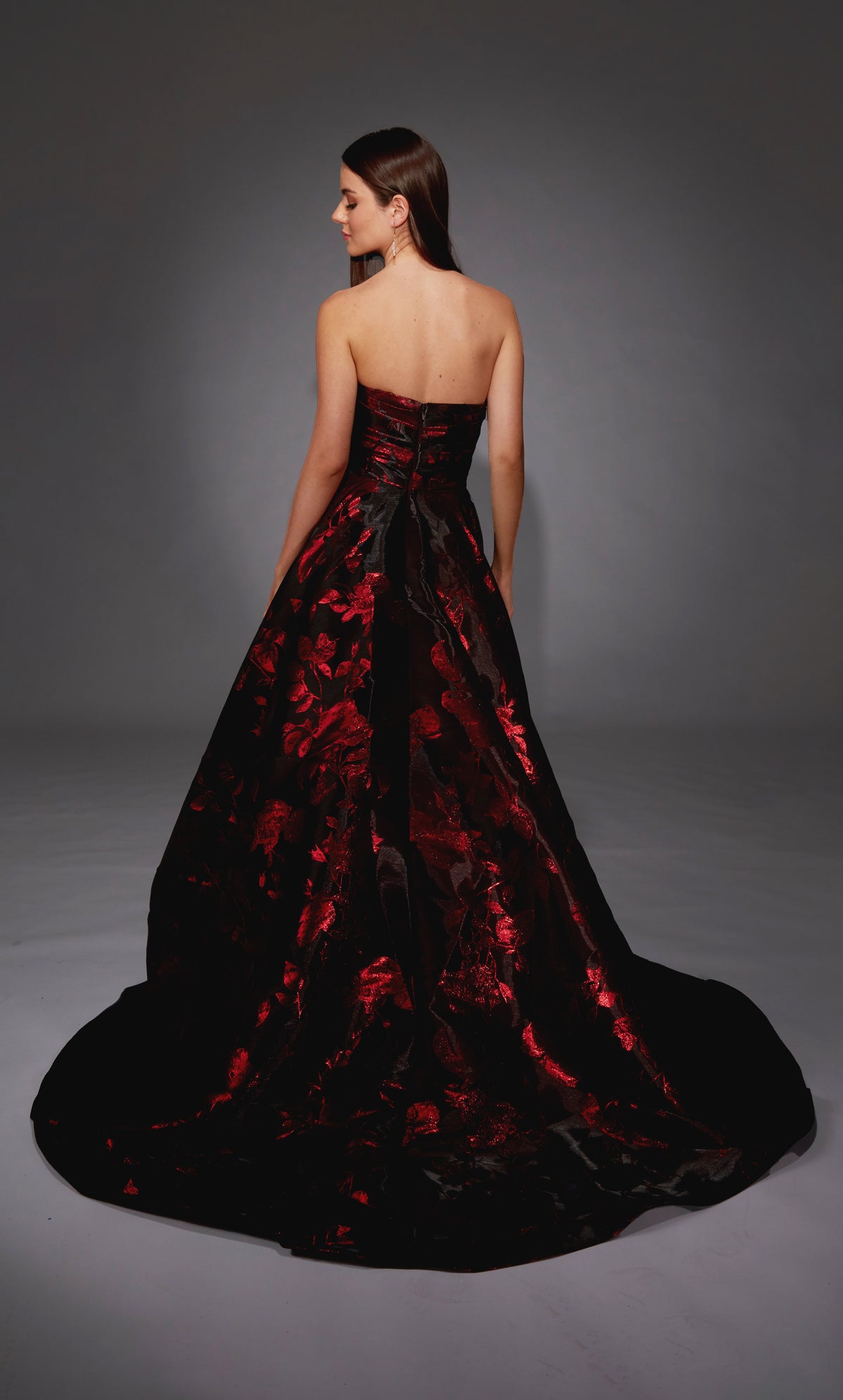 Alyce Paris 27862 Ocasião Especial de decote sem alças Treine um vestido de linha