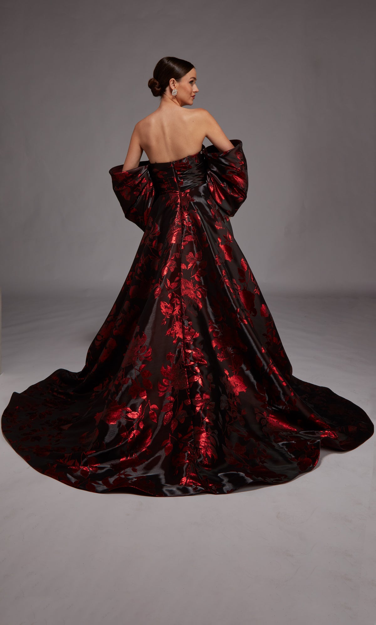Alyce Paris 27862 Besonderer Anlass trägerloser Ausschnitt Zug Ein Linienkleid
