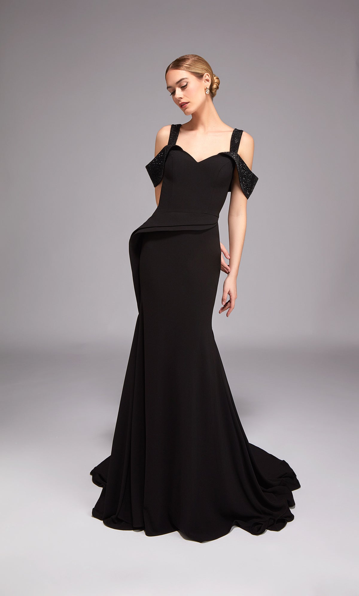 Alyce Paris 27878 Occasion spéciale au large de l'épaule Robe de sirène chic