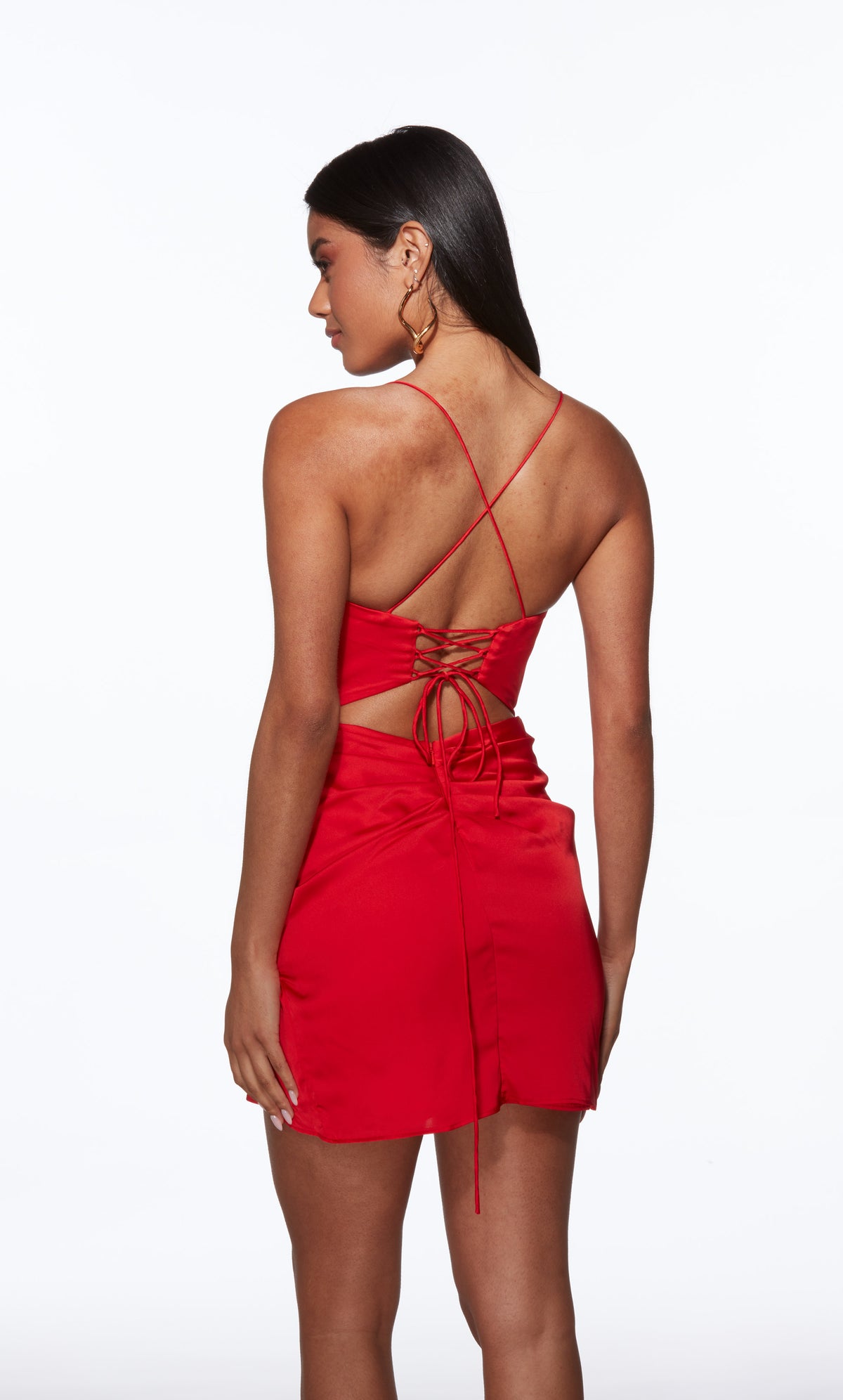ALYCE Paris 40099 Homecoming Short Sweetheart Neckline Simple Straight Dress