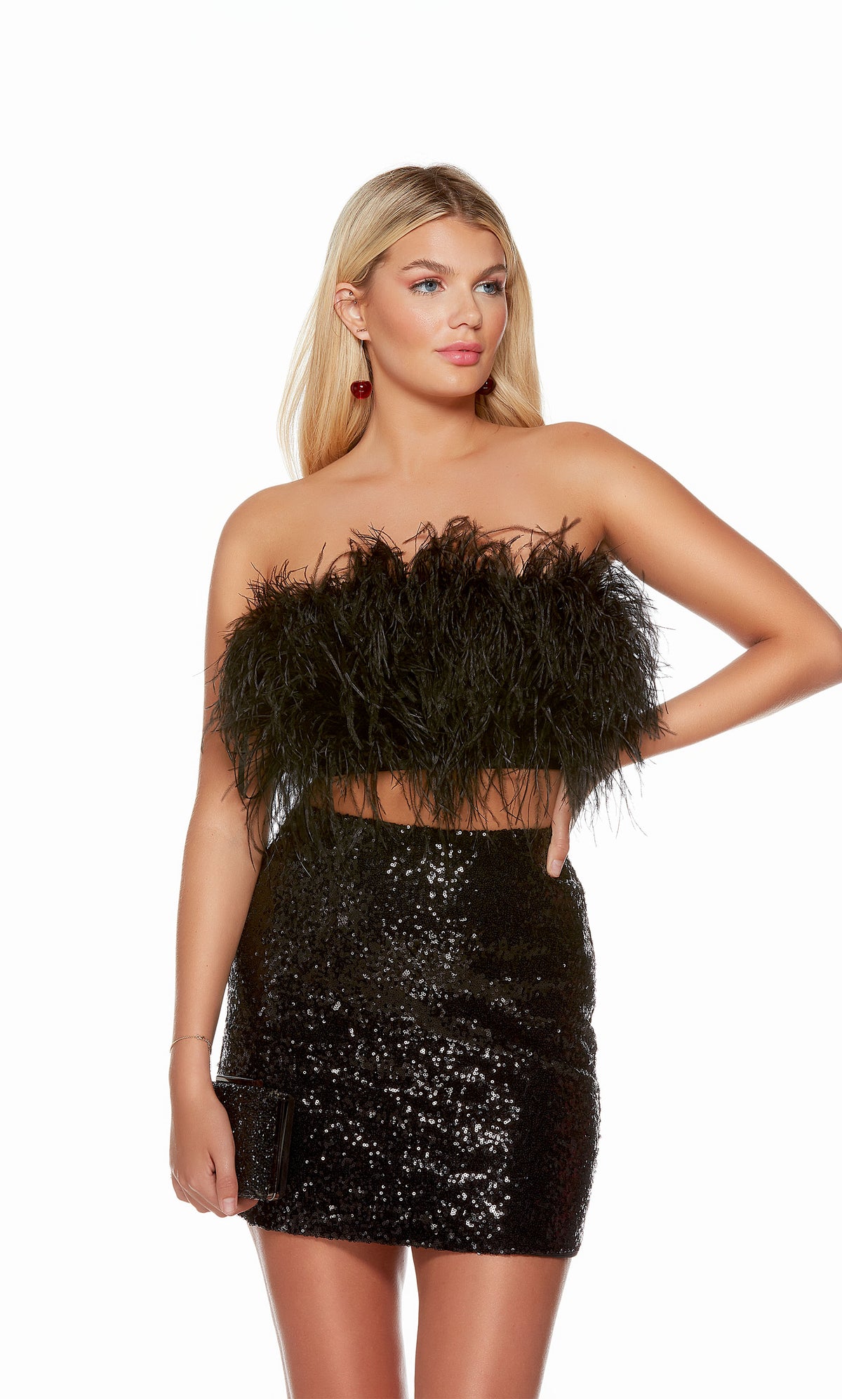 Alyce Paris 4791 Homecoming Short Strapless 2 피스 드레스