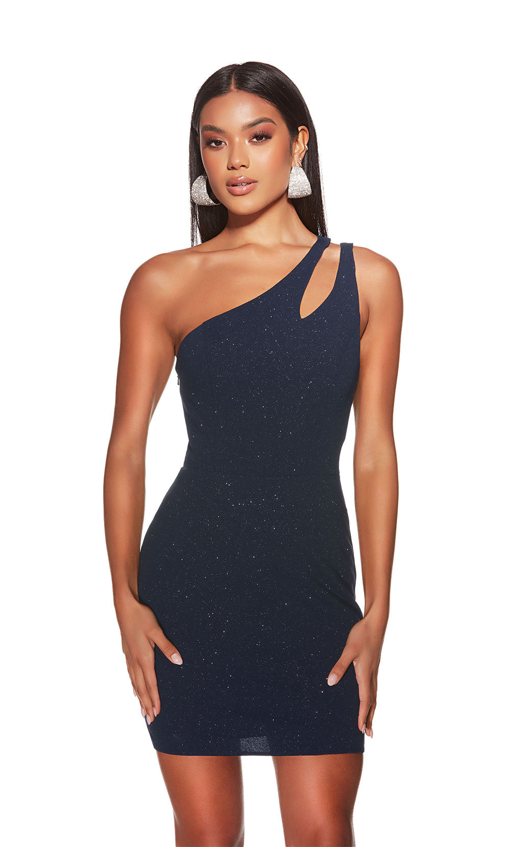 Alyce Paris 4822 Homecoming Short One Shoulder 우아한 스트레이트 드레스