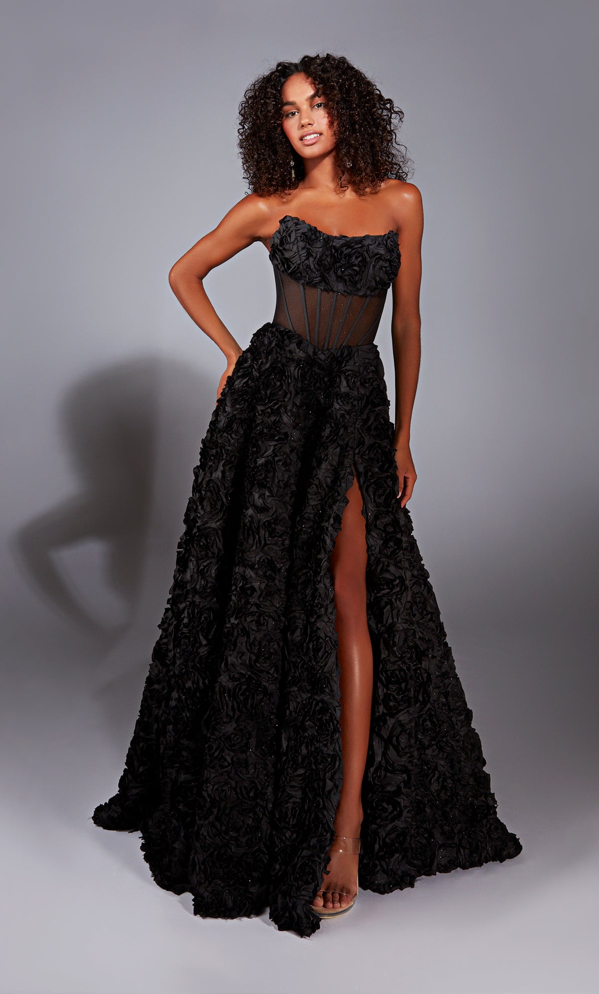 Alyce Paris 61775 Alyce Long Strapless 우아한 볼 가운 드레스