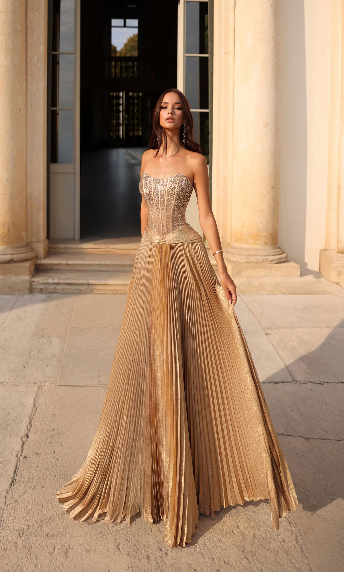 Alyce Paris 61789 Alyce Long без бретелек Корсет платье линии