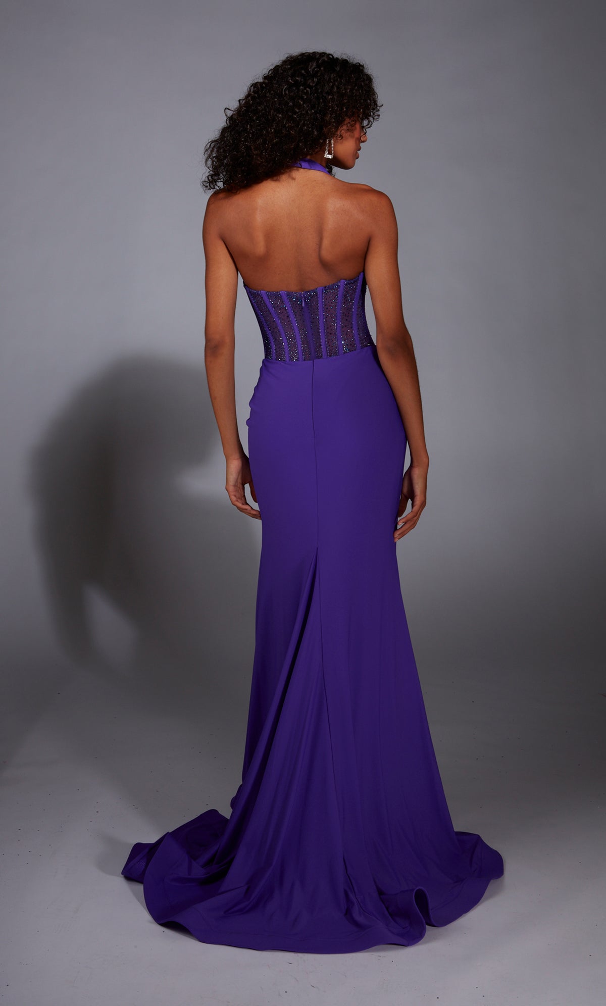 Alyce Paris 61860 Alyce Long Halter Corset Press