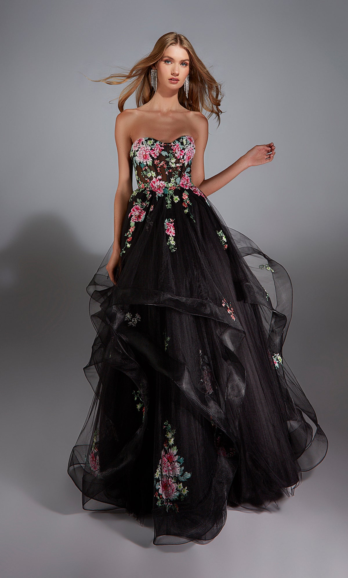 Alyce Paris 61914 Alyce Long Sweetheart Corset Vestido