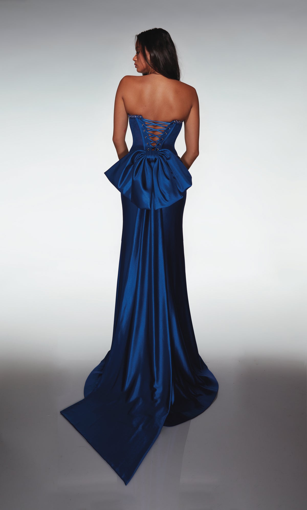 ALYCE Paris 62089 Alyce Long Sweetheart Neckline Illusion Mermaid Dress