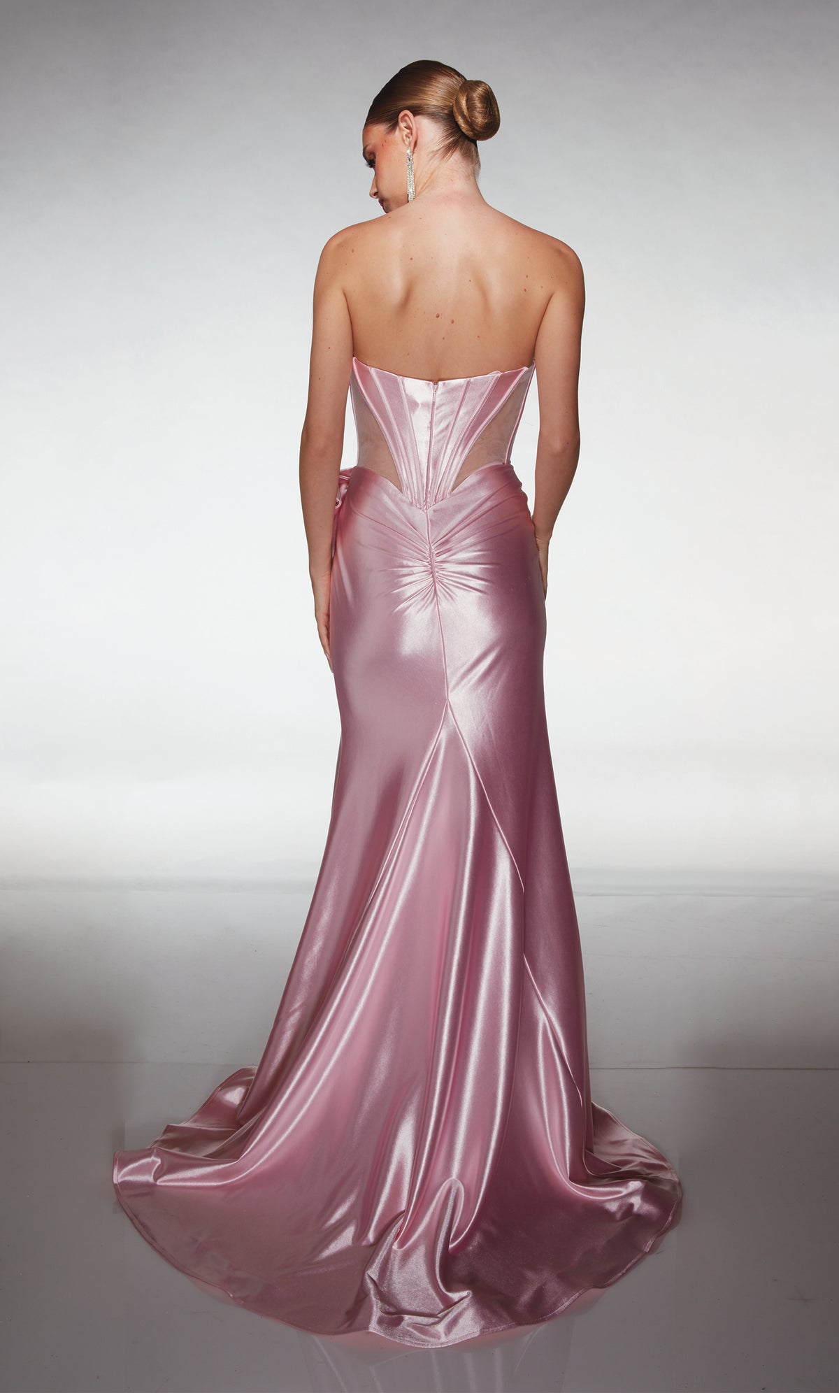 ALYCE Paris 62156 Alyce Long Cat-eye Neckline Sexy Mermaid Dress