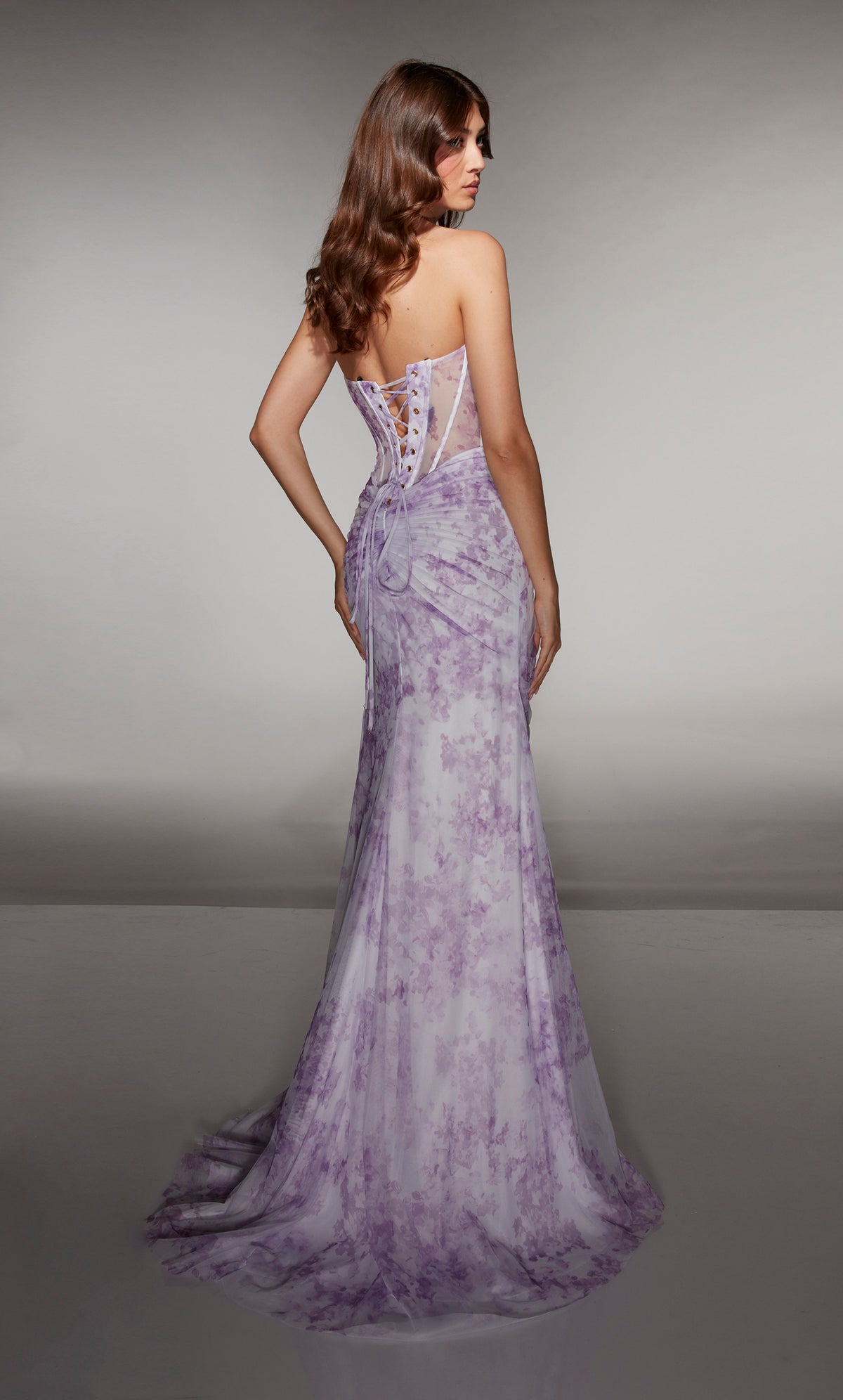 ALYCE Paris 62176 Alyce Long Sweetheart Neckline Ruched/draped Straight Dress
