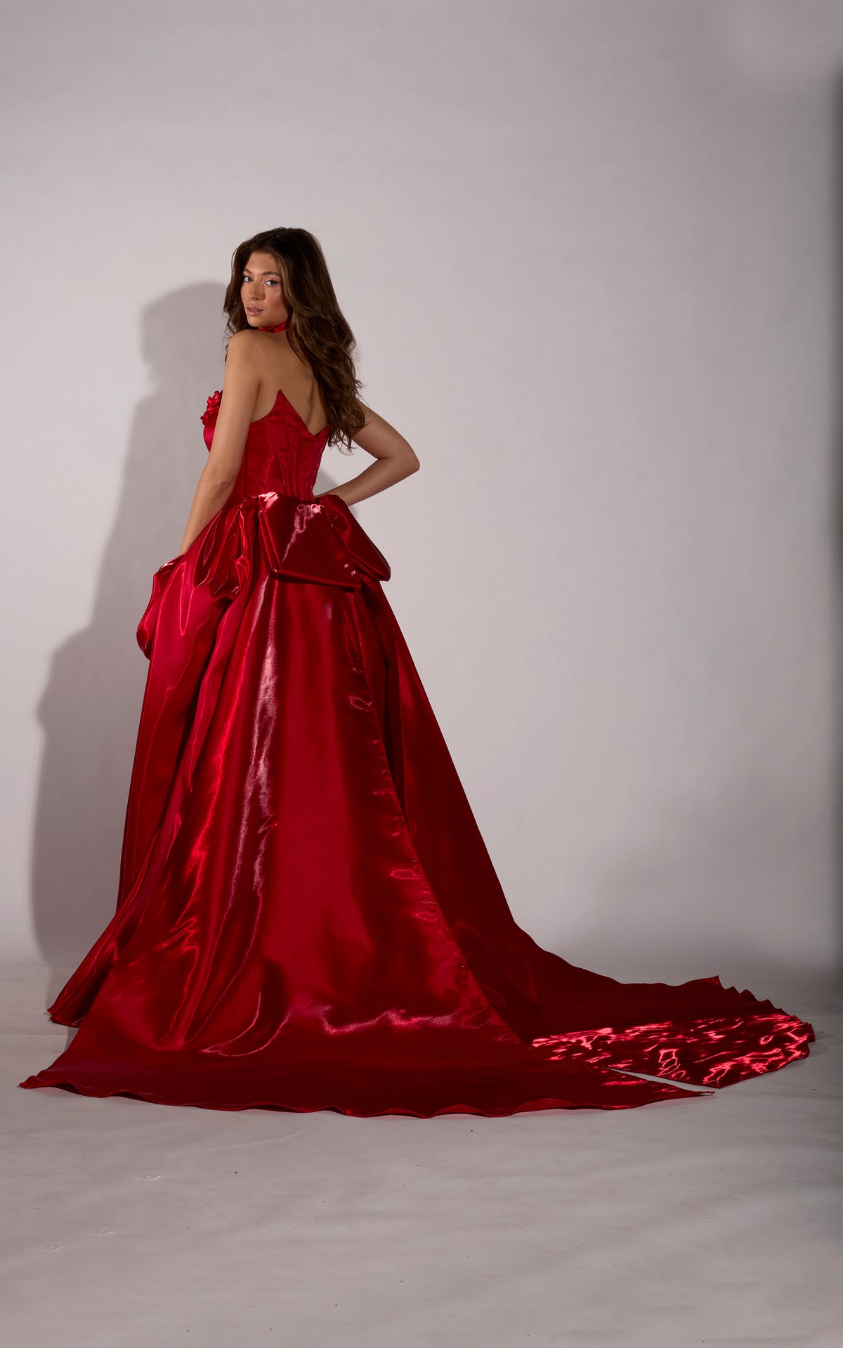 ALYCE Paris 62398 Alyce Long Scooped Neckline Elegant A Line Dress