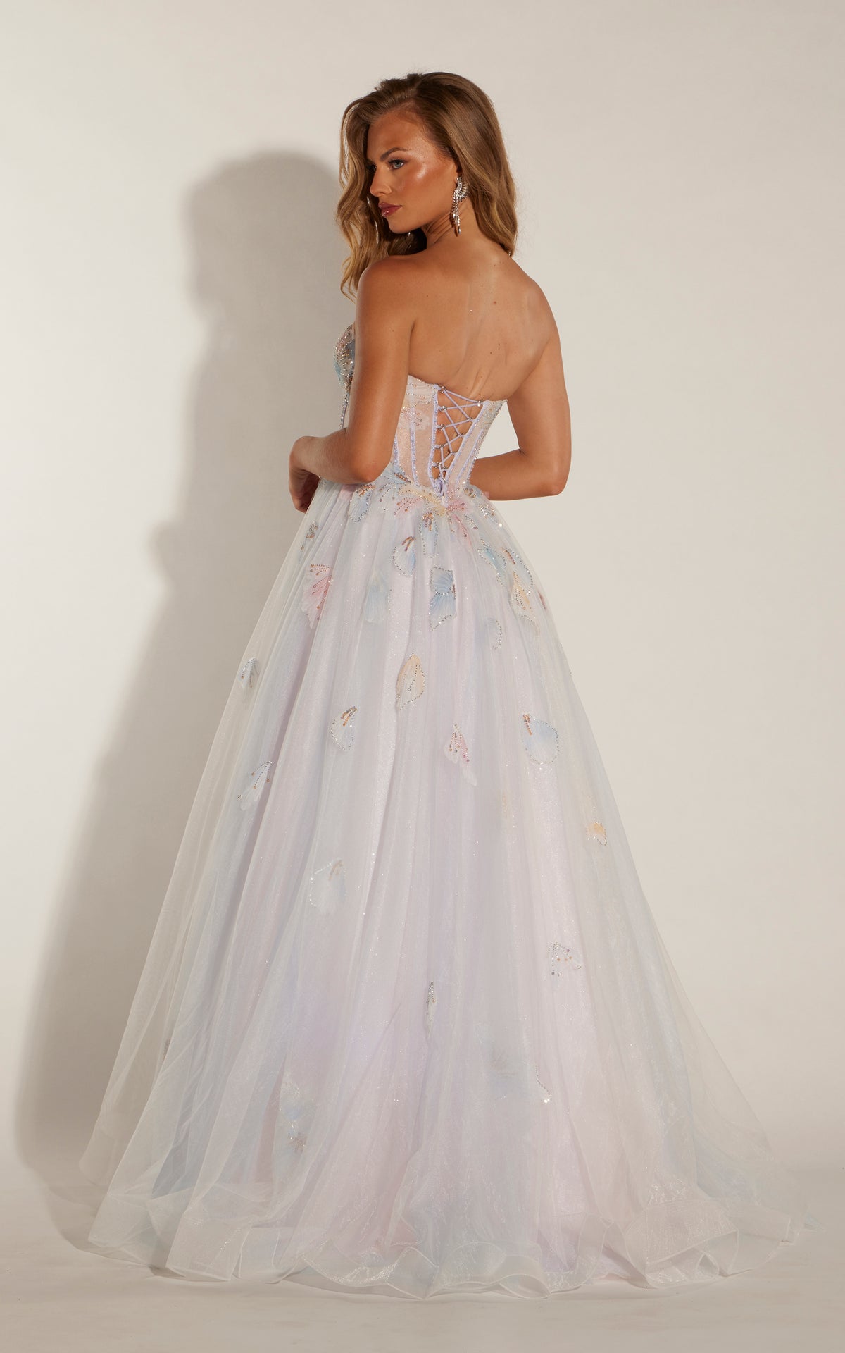 ALYCE Paris 62416 Alyce Long Sweetheart Neckline Corset A Line Dress