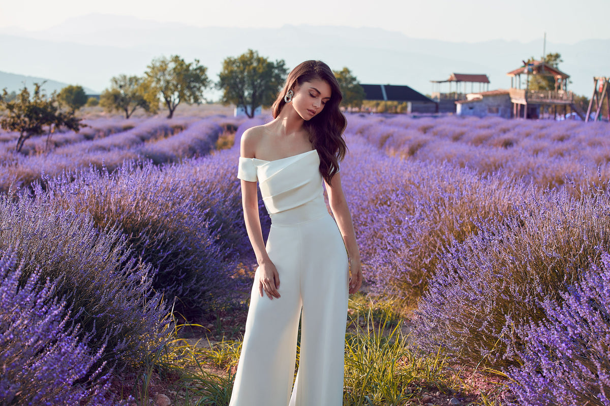 Alyce Paris 70014 Bridal с плеча шикарной комбинезон