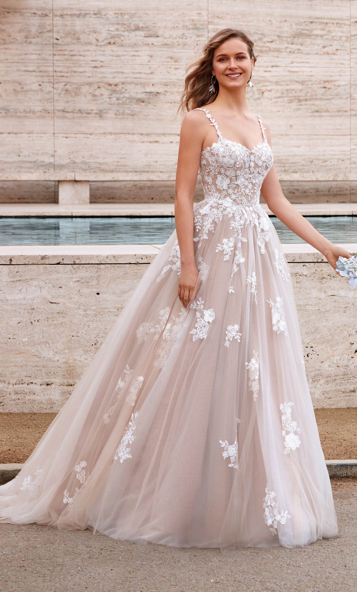 Alyce Paris 7043 Bridal Sweetheart Embeleled Ballgwn Dress