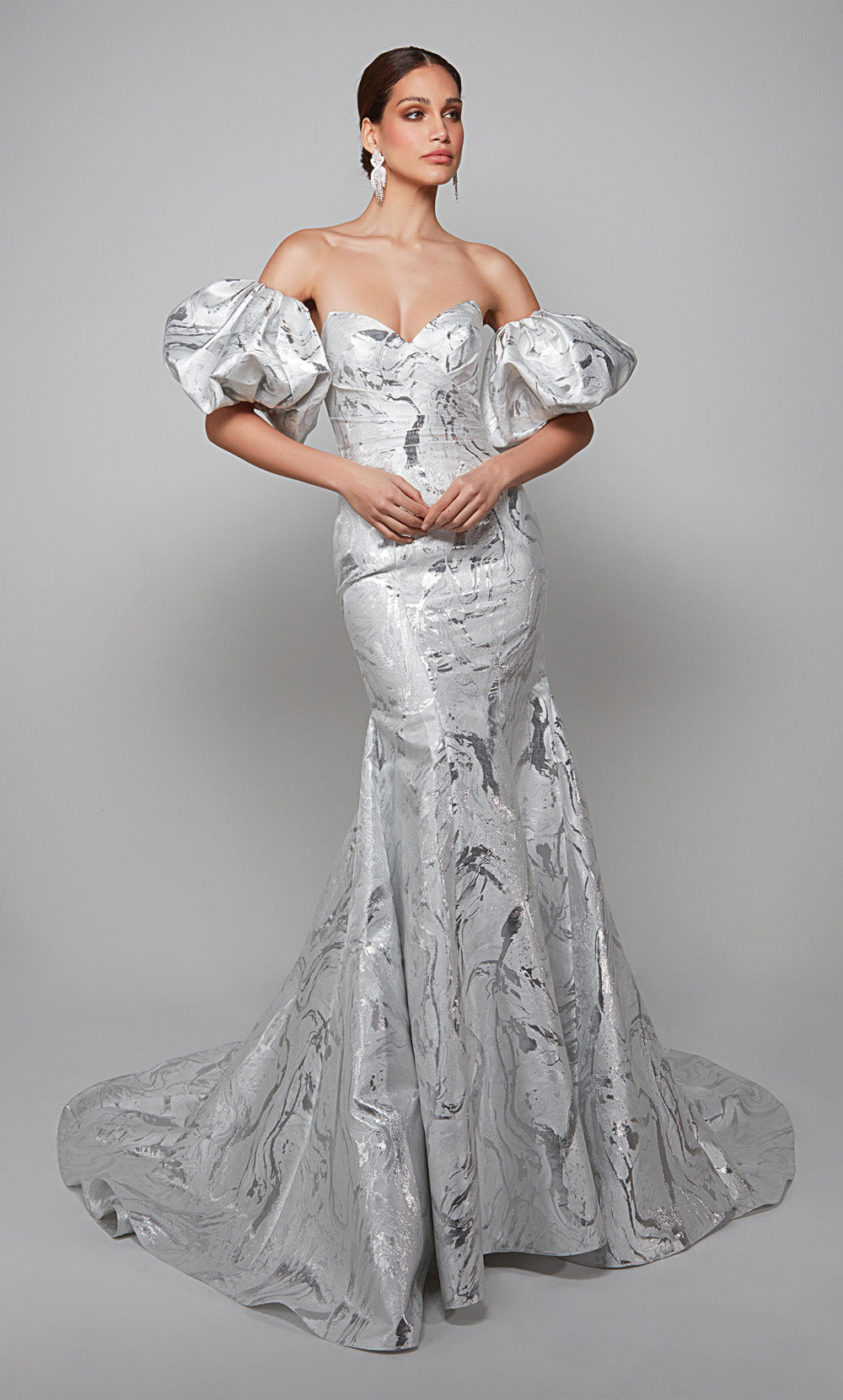 Alyce Paris 7055 Bridal Brab Без бретелек.