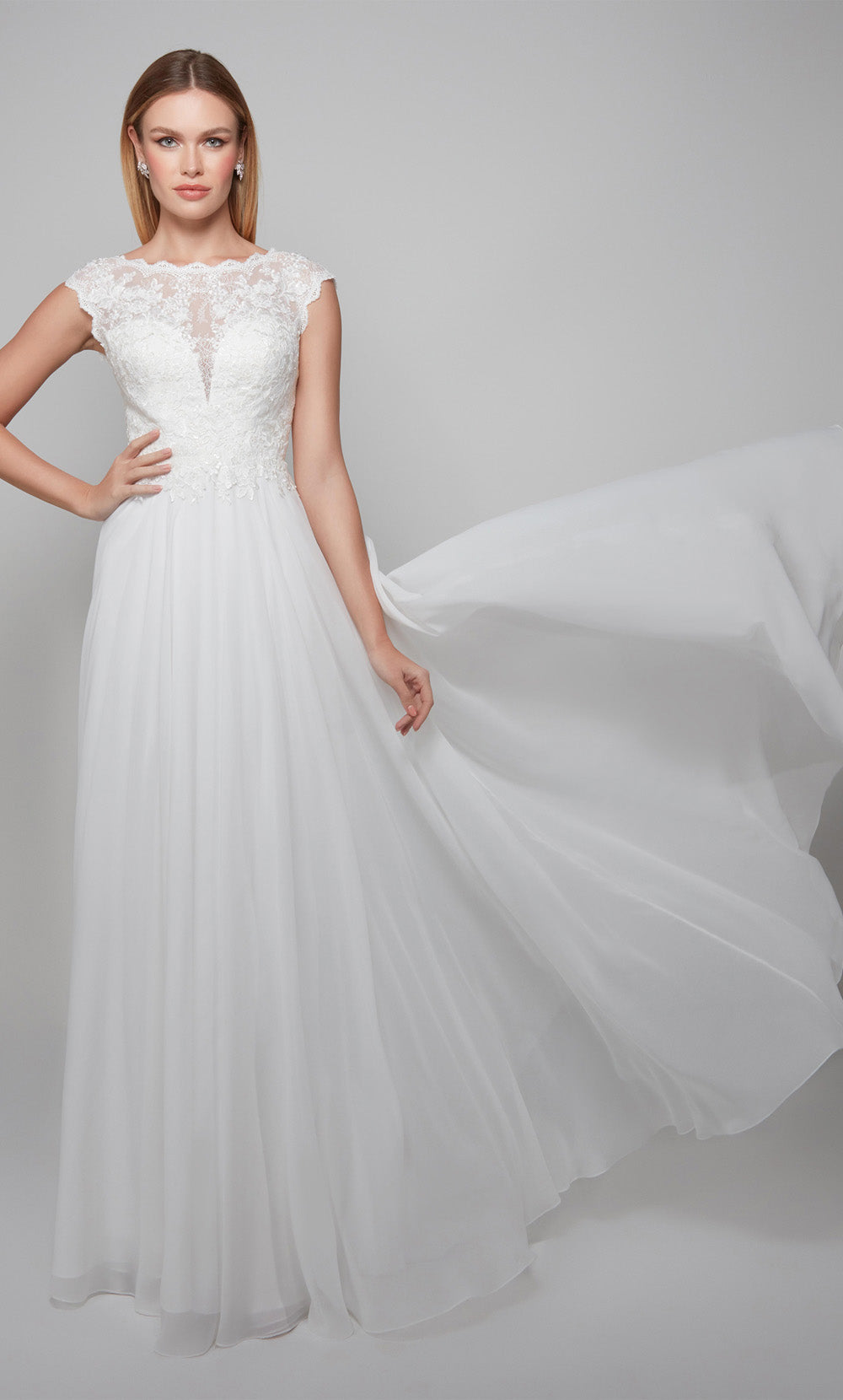 Alyce Paris 7073 Bridal Illusion Illusion иллюзия платье линии