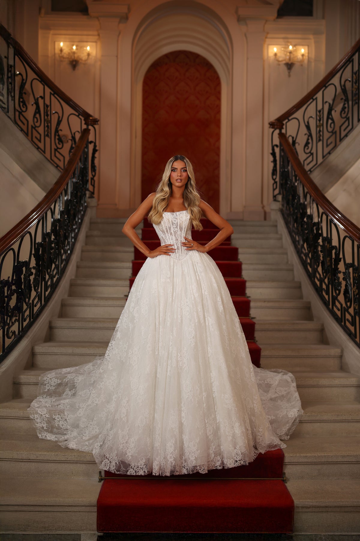 Alyce Paris 7149 Bridal Bess Back Corset Ballgown Plore