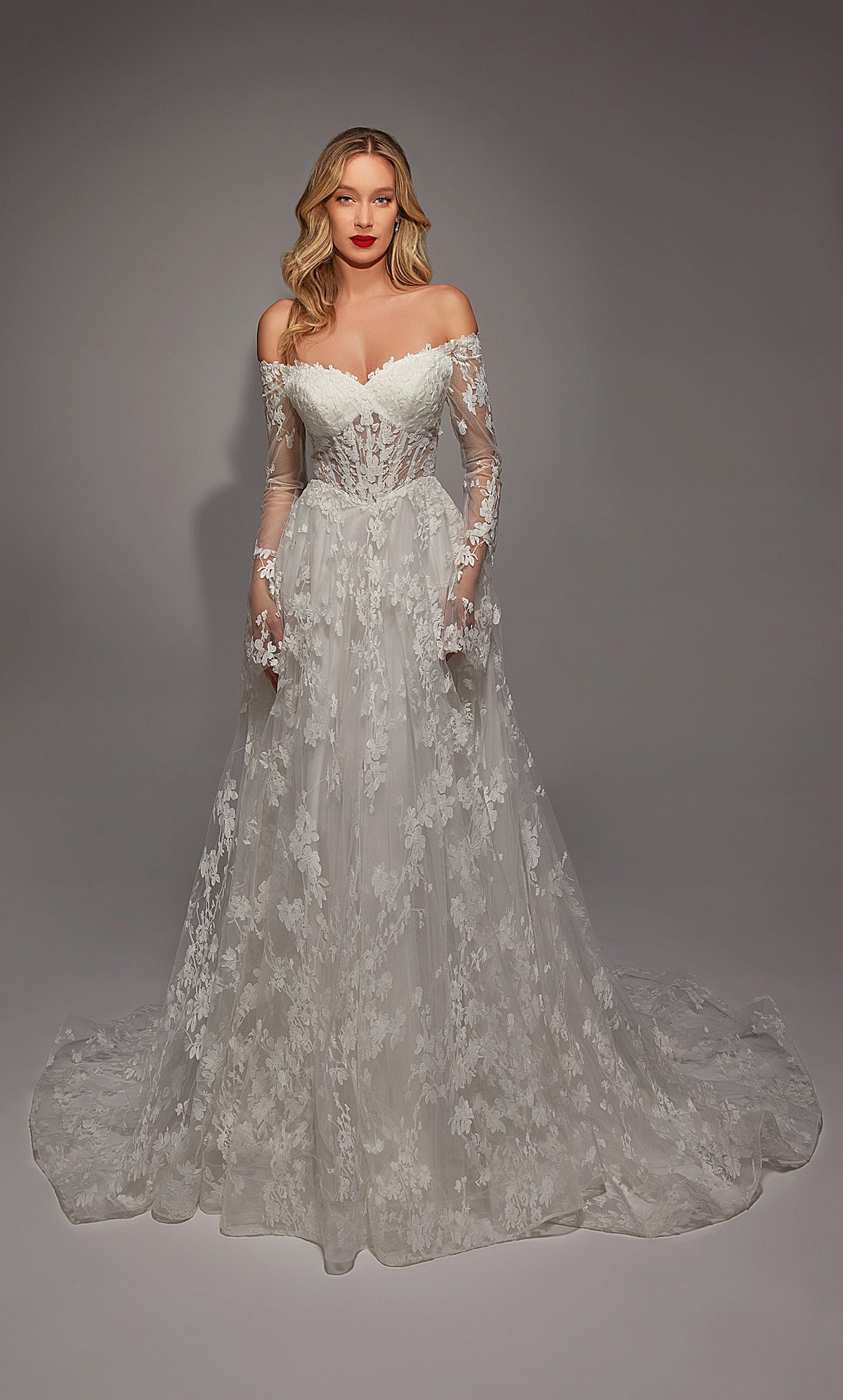 Alyce Paris 7150 Bridal Sweet-Cart-Cound Corset Corset une robe de ligne