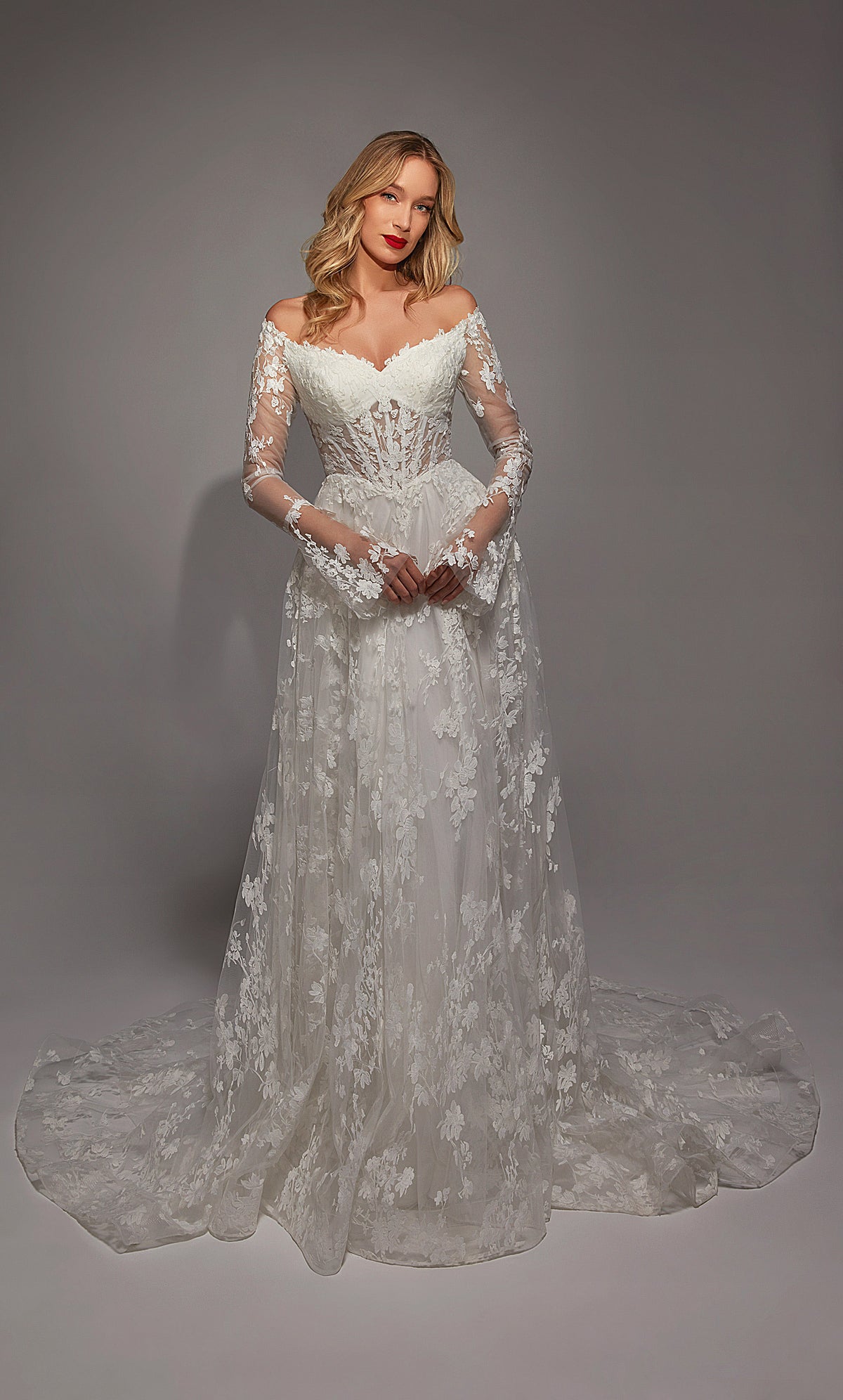 Alyce Paris 7150 Bridal Sweet-Cart-Cound Corset Corset une robe de ligne