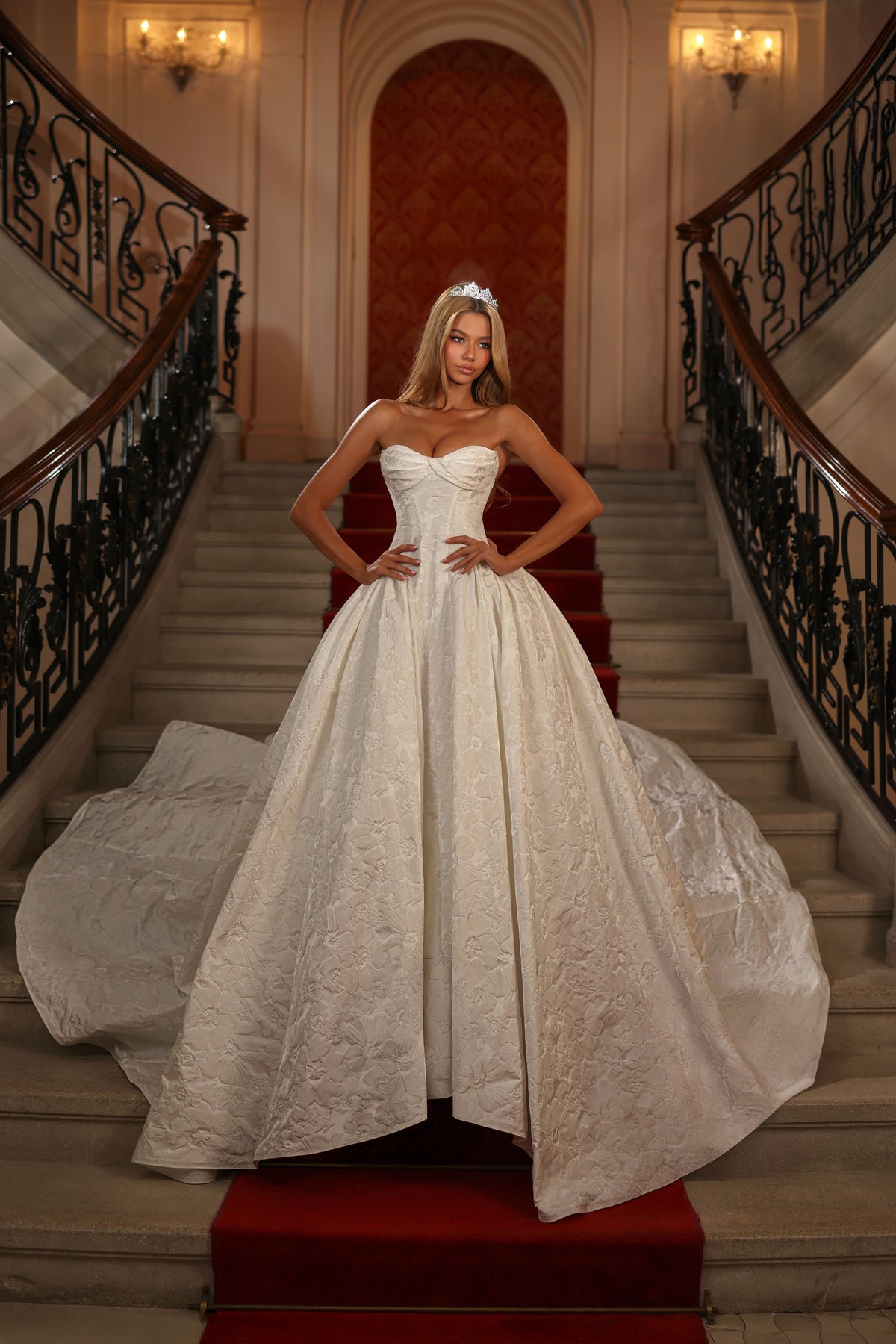 Alyce Paris 7164 Robe de plénitude médiane du corset sans bretelles Bridal Bridal
