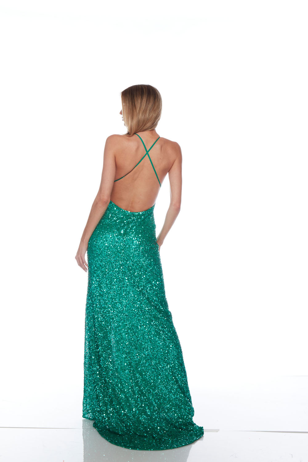 Alyce Paris 88002 V-Neck verziert gerade Kleid