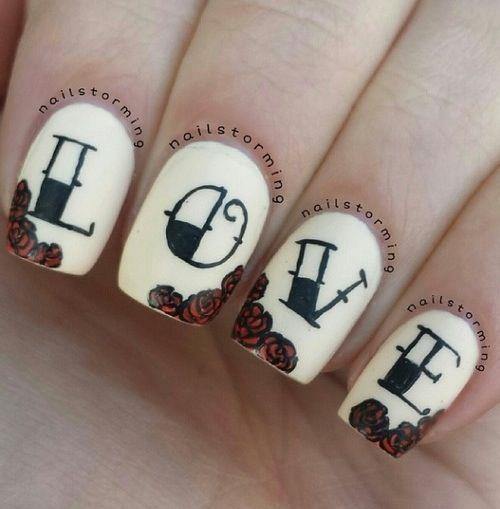 Valentine's Day Nail Art - Alyce Paris